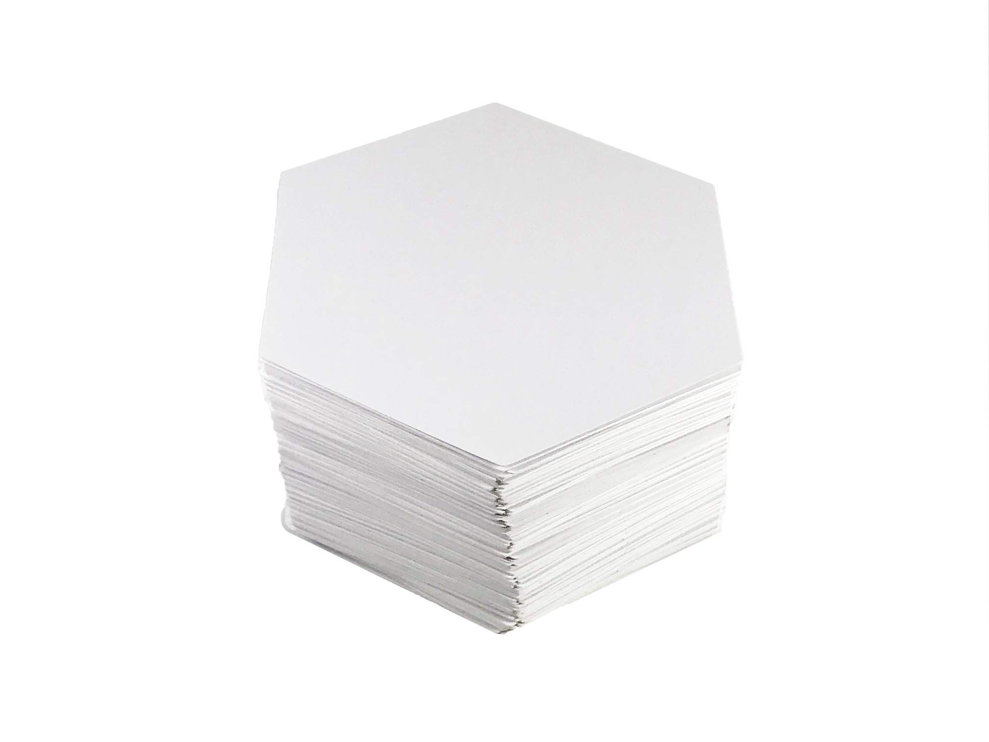 Blank Hexagon Playing Cards - Matte Finish for Custom Games, DIY Projects & Board Game Accessories - Perfect for Game Nights, Parties & Creative Design
