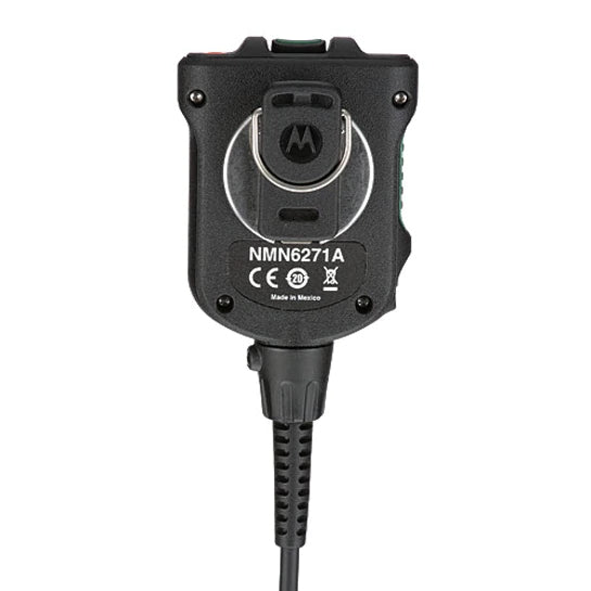 Motorola NMN6271A Remote Speaker Microphone for Two-Way Radios - Hands-Free Communication for Security, Construction & Outdoor Activities