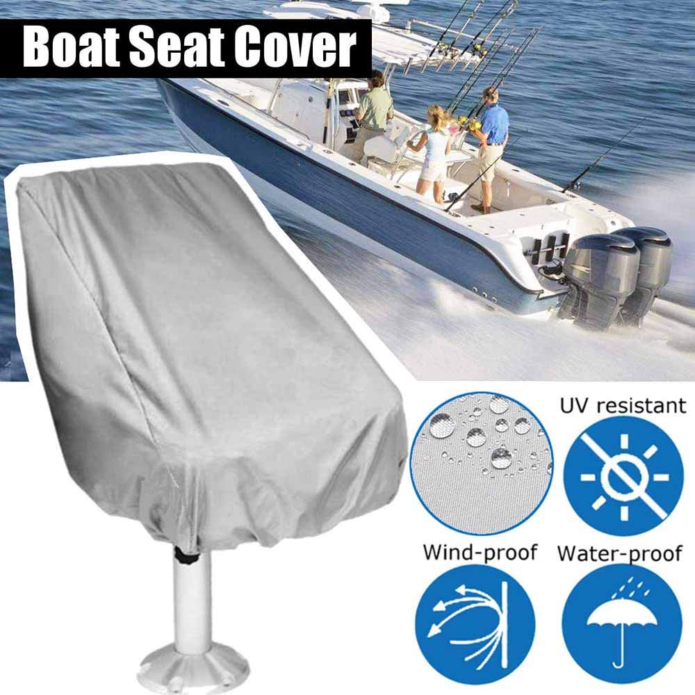 UV-Resistant Boat Seat Cover - 210D Oxford Cloth for Pontoon & Yacht Chairs | Outdoor Marine Protection