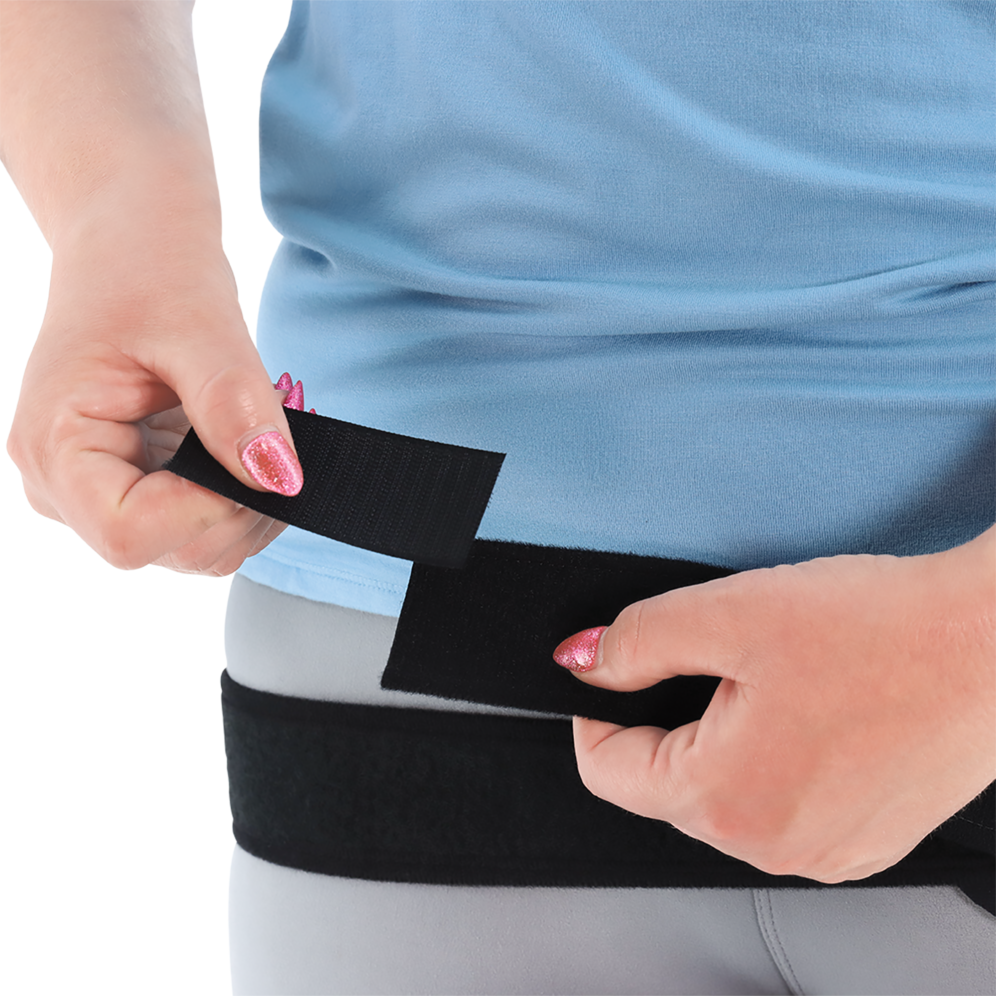 Compressive Trochanter Belt - Hip Stabilizer Support for Pain Relief & Injury Recovery - Ideal for Running, Yoga & Post-Surgery Rehabilitation