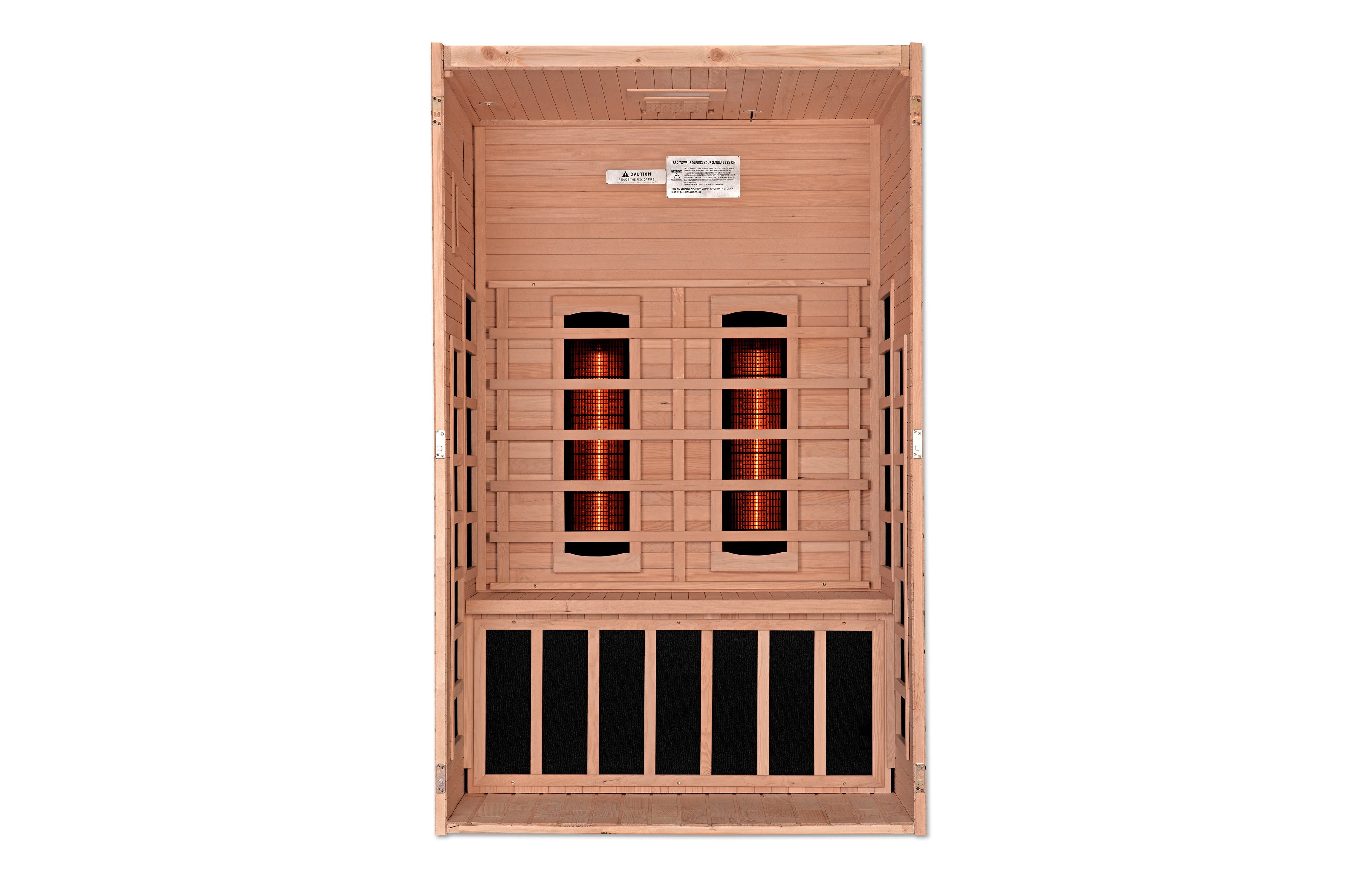 Golden Designs Santiago 2-Person Full Spectrum Infrared Sauna for Home Relaxation & Detox - Perfect for Wellness & Muscle Recovery
