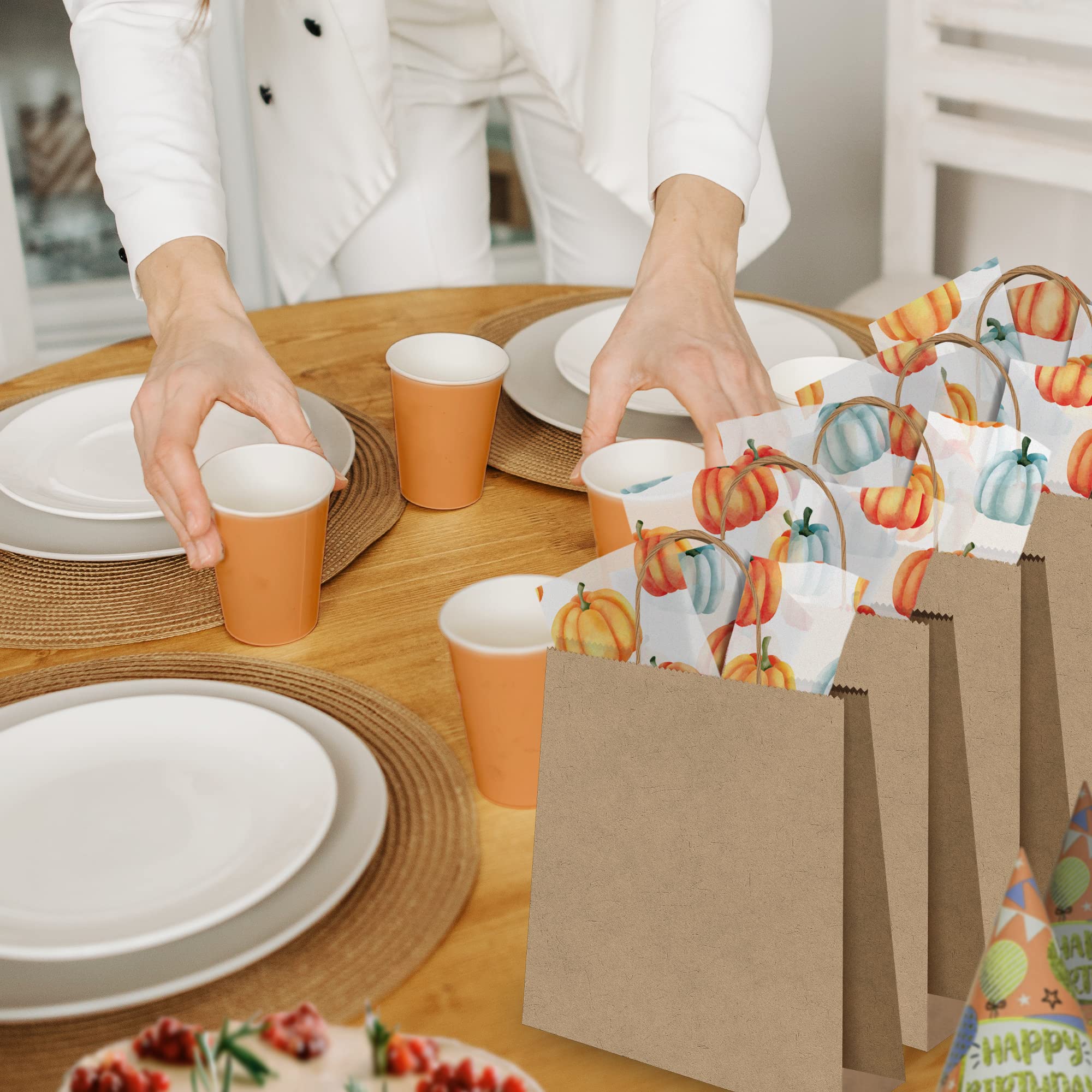Halloween Pumpkin Printed Tissue Paper - 24 Sheets 20