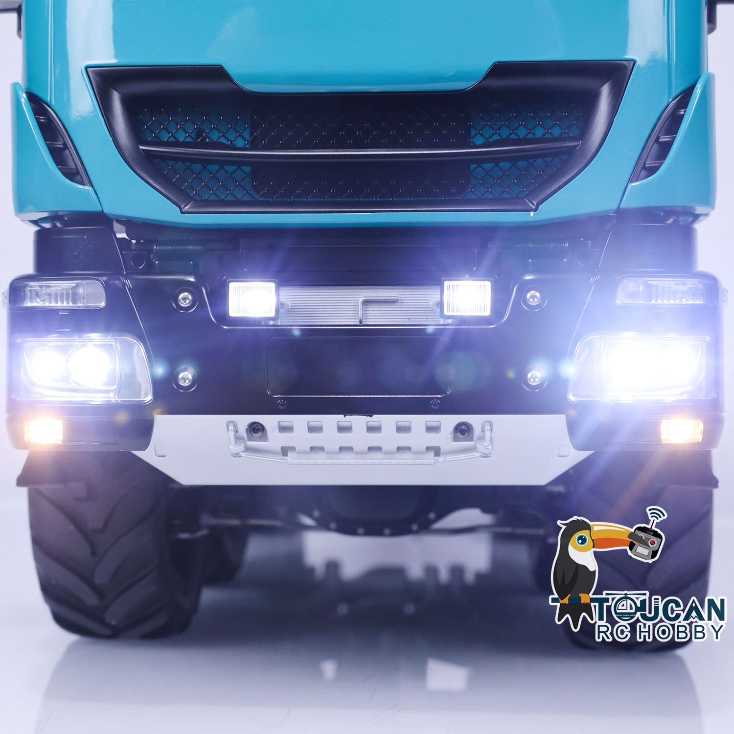 1/14 Scale 8x8 RC Rock Crawler Truck - Remote Control Climbing Vehicle with DIY Model Kit, LED Lights, Sound System & Servo ESC - Perfect for Off-Road Adventures and Rock Crawling Competitions