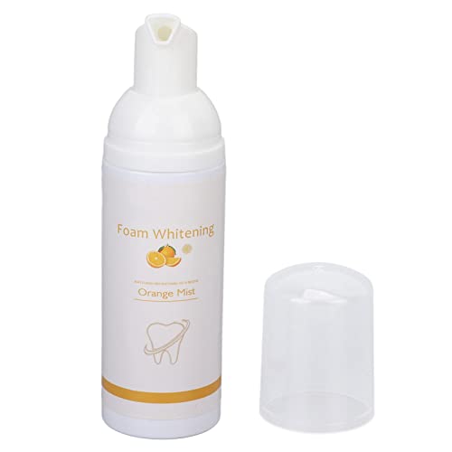 60ml Refreshing Foaming Toothpaste with Pump - Deep Clean, Teeth Repair & Oral Care for Fresh Breath - Perfect for Travel, Home & Daily Dental Hygiene