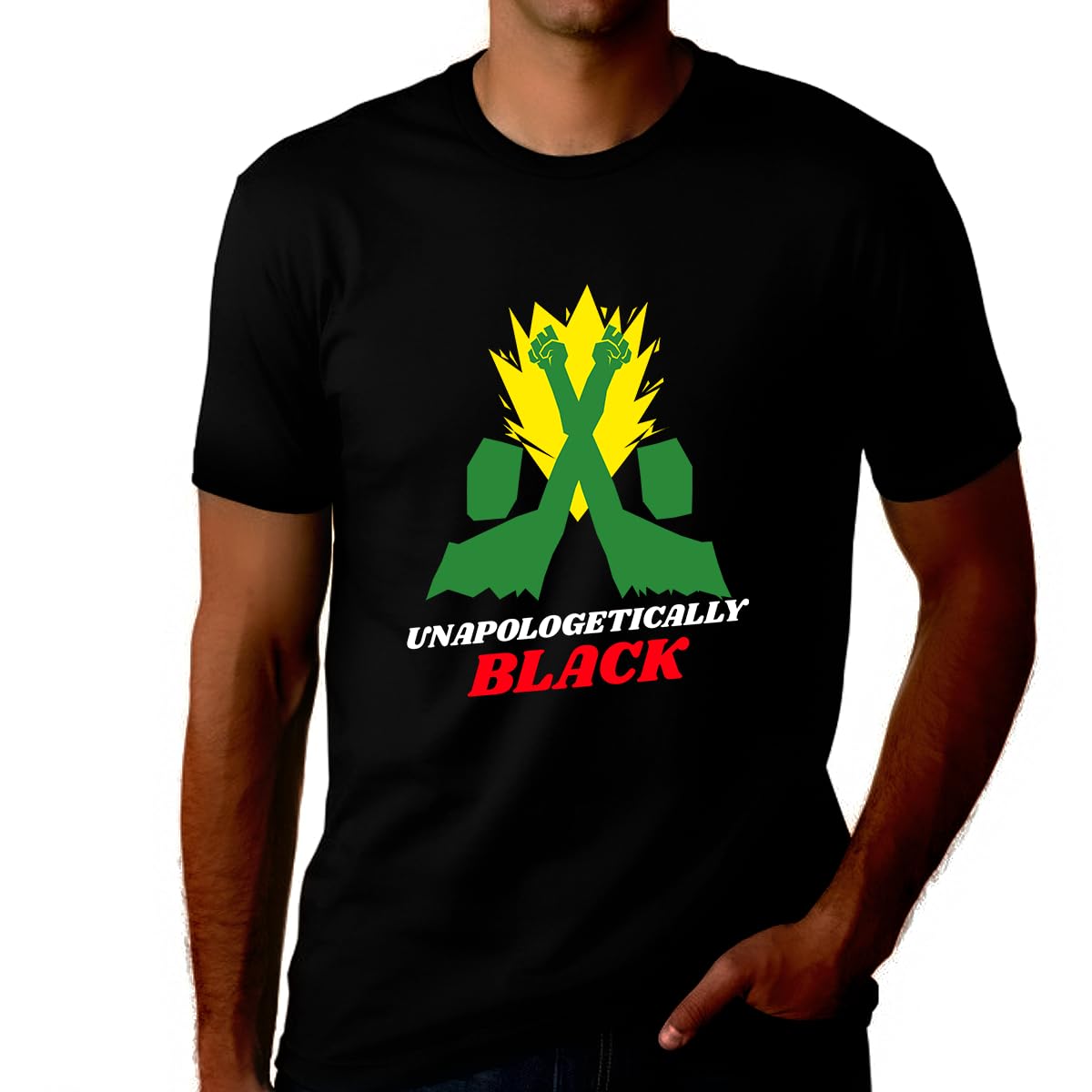 Juneteenth T-Shirts for Men - Unapologetically Black Pride, Freedom & Unity - Celebrate African American Heritage - Perfect for Juneteenth Celebrations, Cultural Events & Everyday Wear