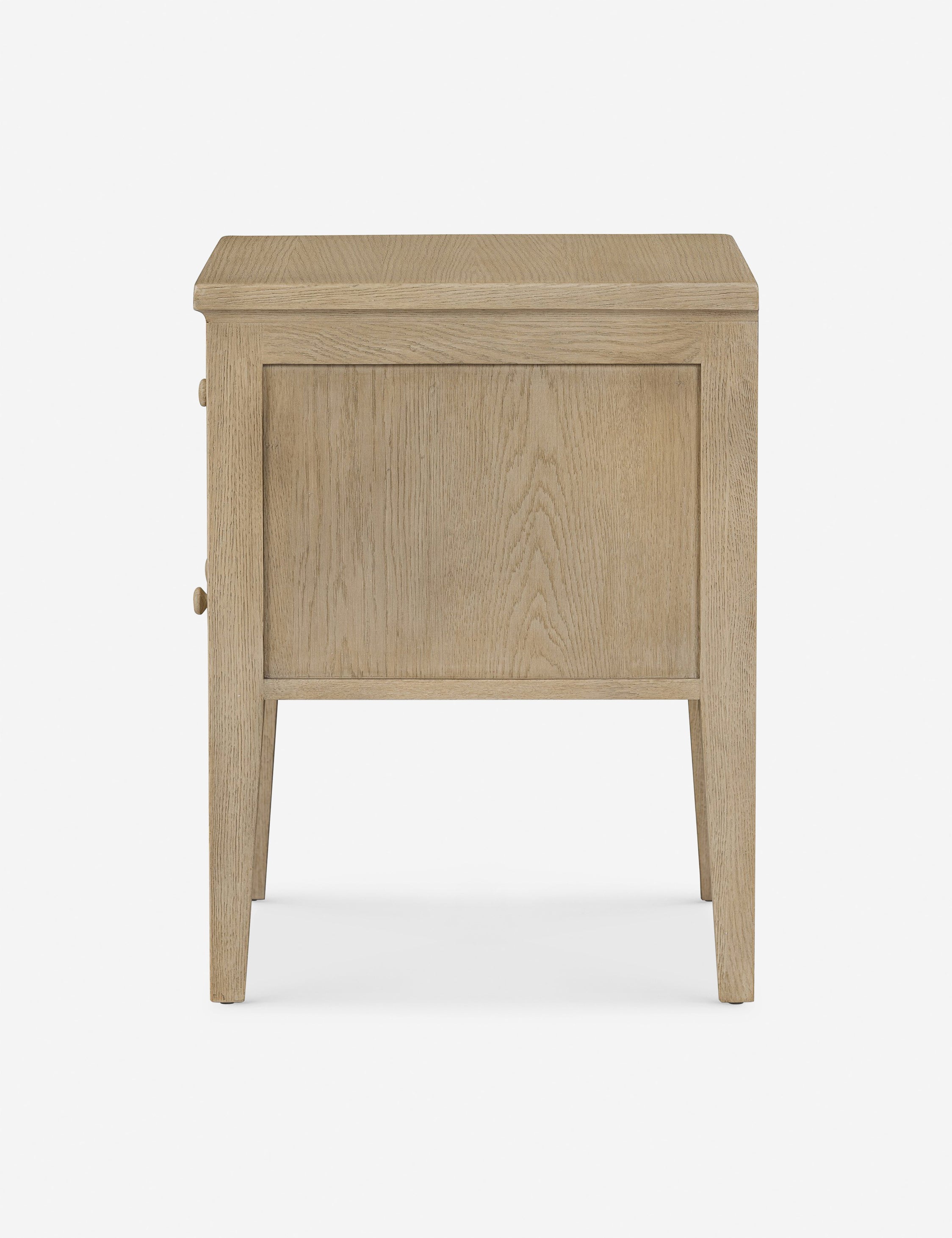 Amber Lewis x Four Hands Bush Nightstand - Modern Wood Bedside Table for Bedroom, Living Room & Guest Room - Stylish Storage & Display Furniture