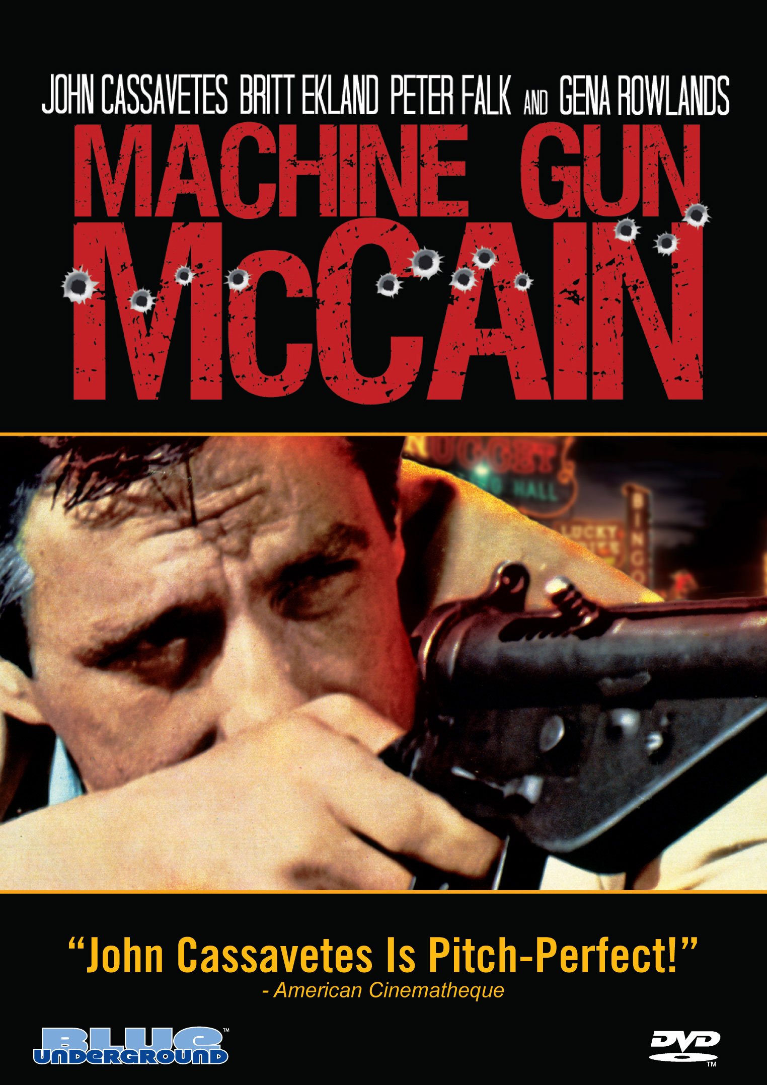 Machine Gun McCain - Classic Crime Thriller Movie DVD | Action, Drama, Gangster Film | Perfect for Movie Nights & Crime Genre Fans