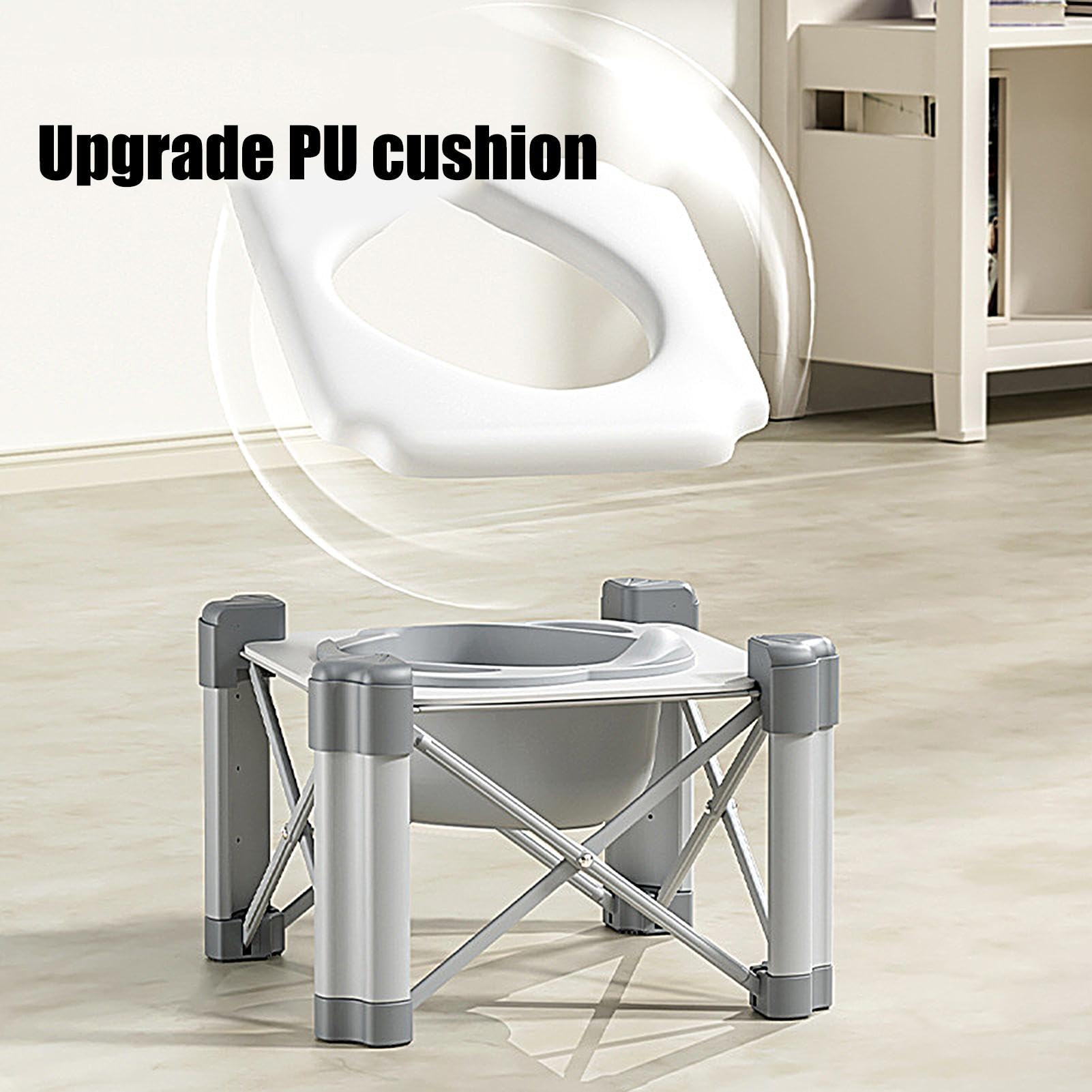 Foldable Portable Potty Training Seat for Kids - Anti-Slip Travel Toilet with Storage Bags - Indoor & Outdoor Use for Boys & Girls - Perfect for Camping, Road Trips & Home Potty Training