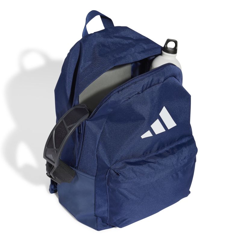 Adidas Classic 3 Bar Logo Backpack for School, Travel & Gym - Lightweight Durable Laptop Backpack with USB Charging Port