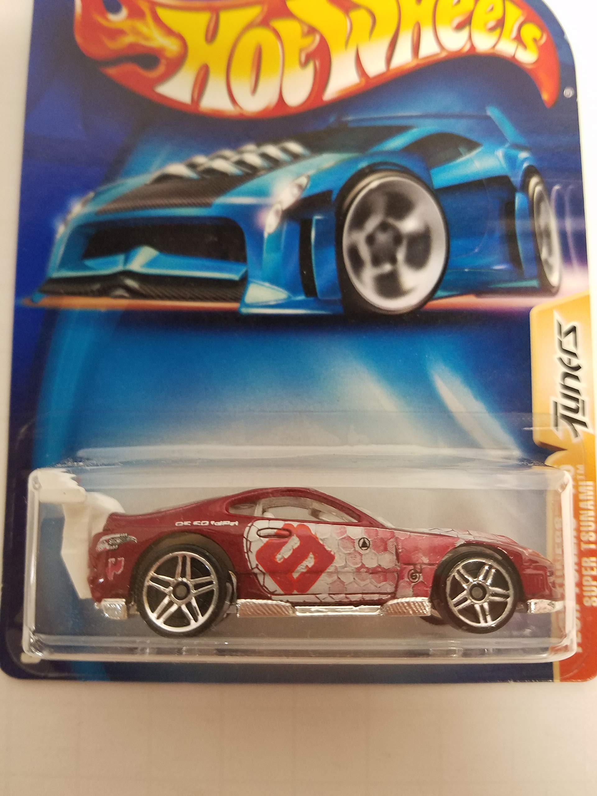 Super Tsunami Tech Tuners 1/5 Scale 2003 Hot Wheels No. 100 Die-Cast Model Car - Rare Collectible for Display & Racing Enthusiasts