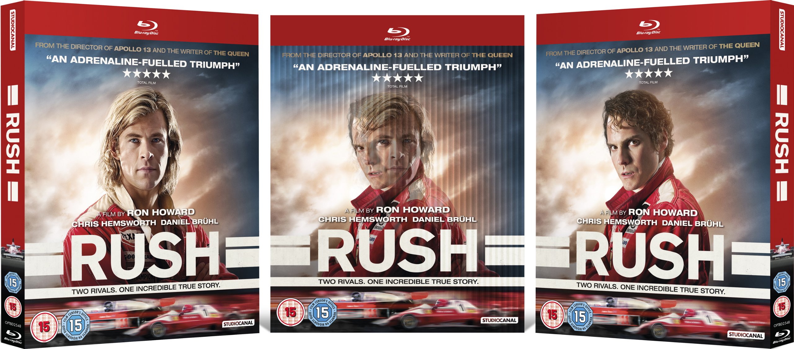 Rush [Blu-ray] - High-Speed Racing Movie for Motorsport Fans | Perfect for Movie Nights & Formula 1 Enthusiasts