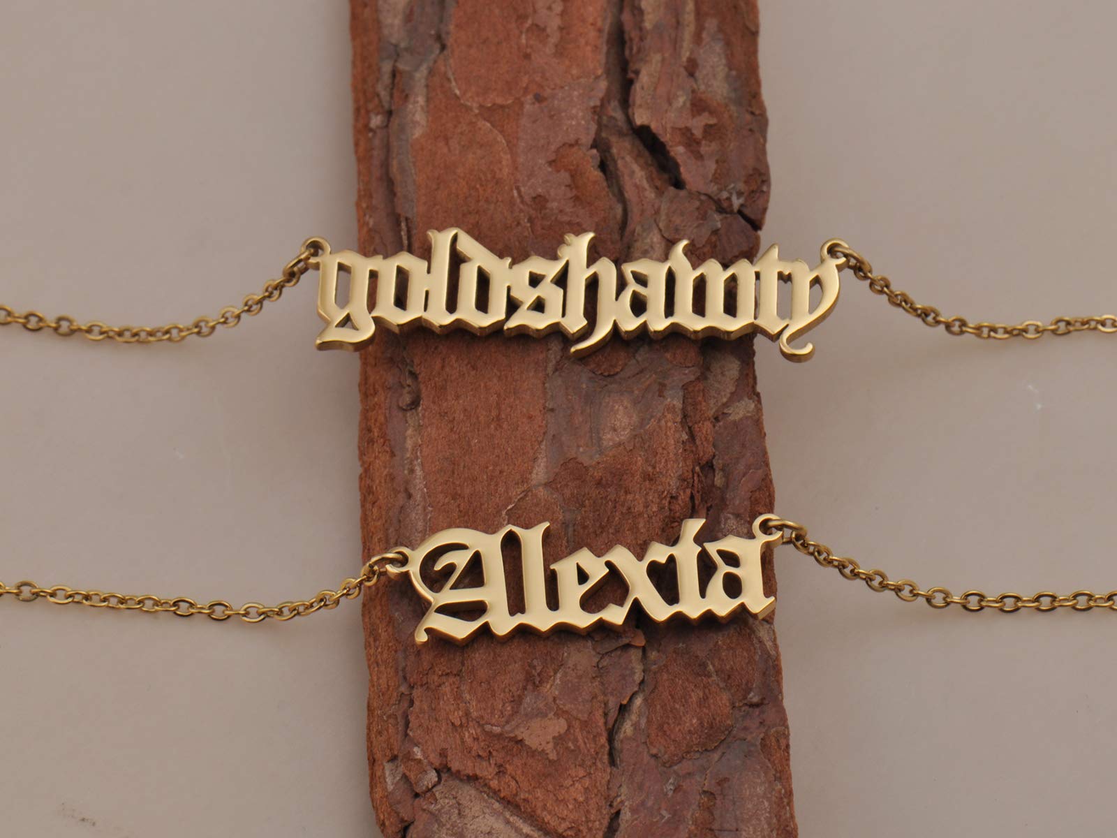Personalized Name Necklace for Grandma - Marcel - Gift for Her Birthday