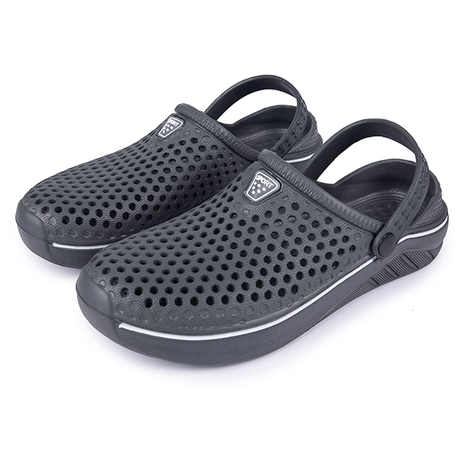 **DRESER Women's Garden Clogs - Breathable Water Shoes for Beach, Bath, Travel & Home - Comfortable Slip-On Walking Slippers for Outdoor & Indoor Use**