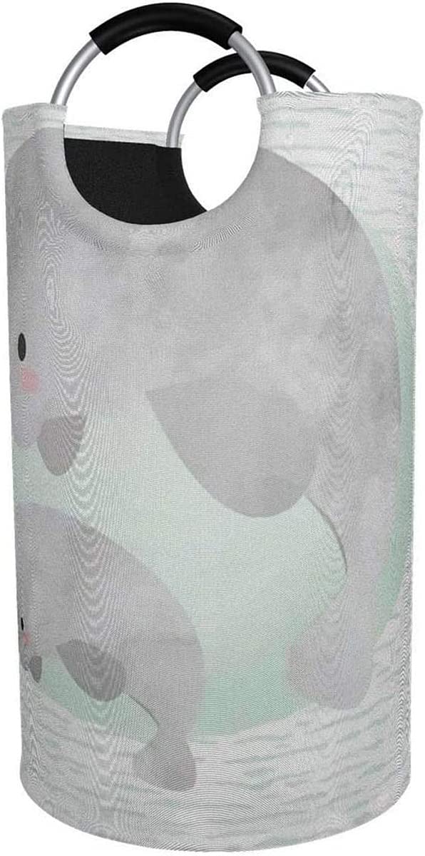 Durable Collapsible Laundry Hamper with Handles - 82L Foldable Washing Bin for Blankets, Towels & Clothes - Space-Saving Storage Solution for Kids Room, Nursery, Closet & Laundry Room - Perfect for Home, Dorm & Travel Use