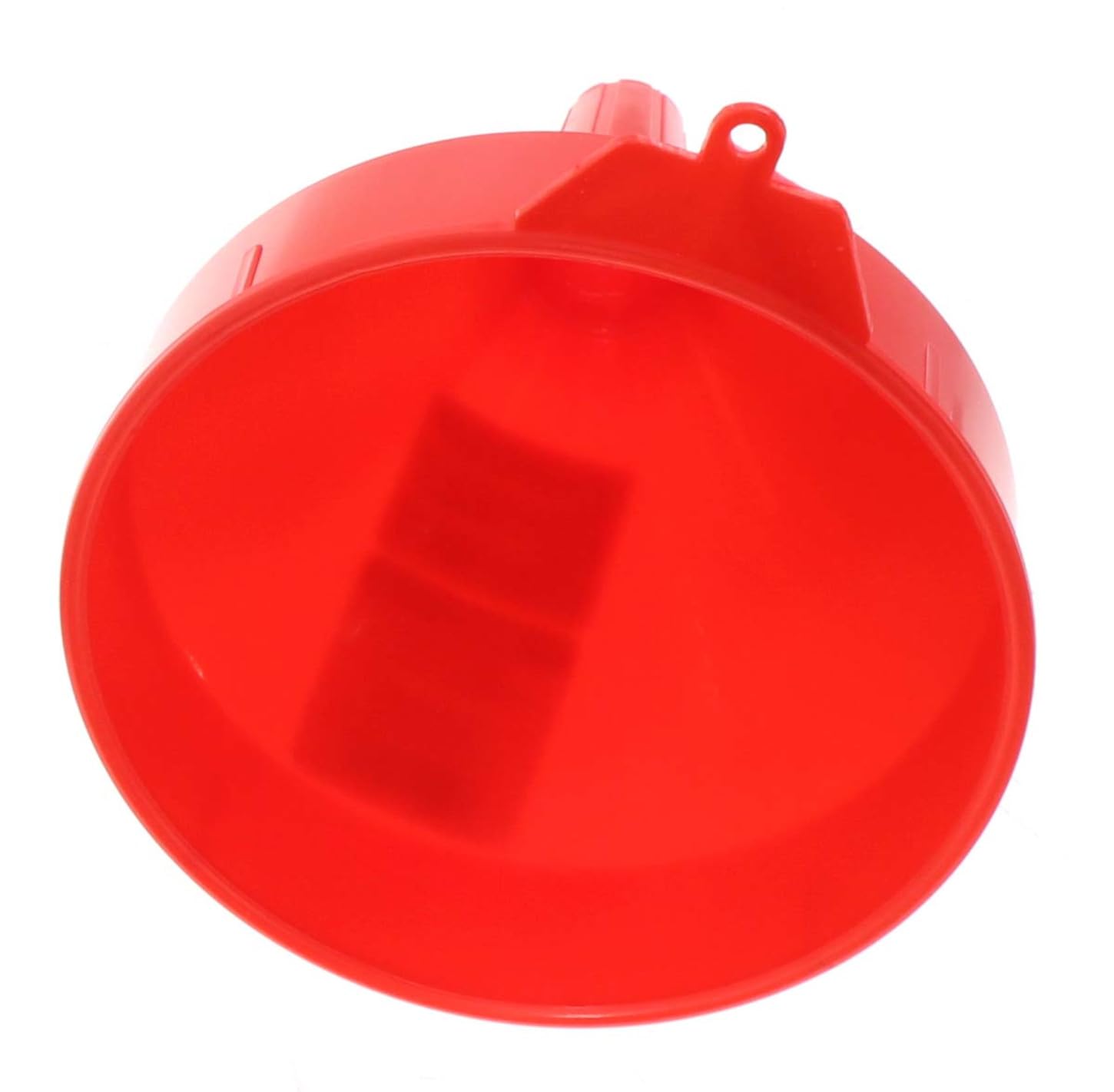 LubriMatic 75-070 2 Quart Polyethylene Plastic Funnel with Screen - Heavy Duty Oil & Fluid Funnel for Automotive, Home, and Workshop Use