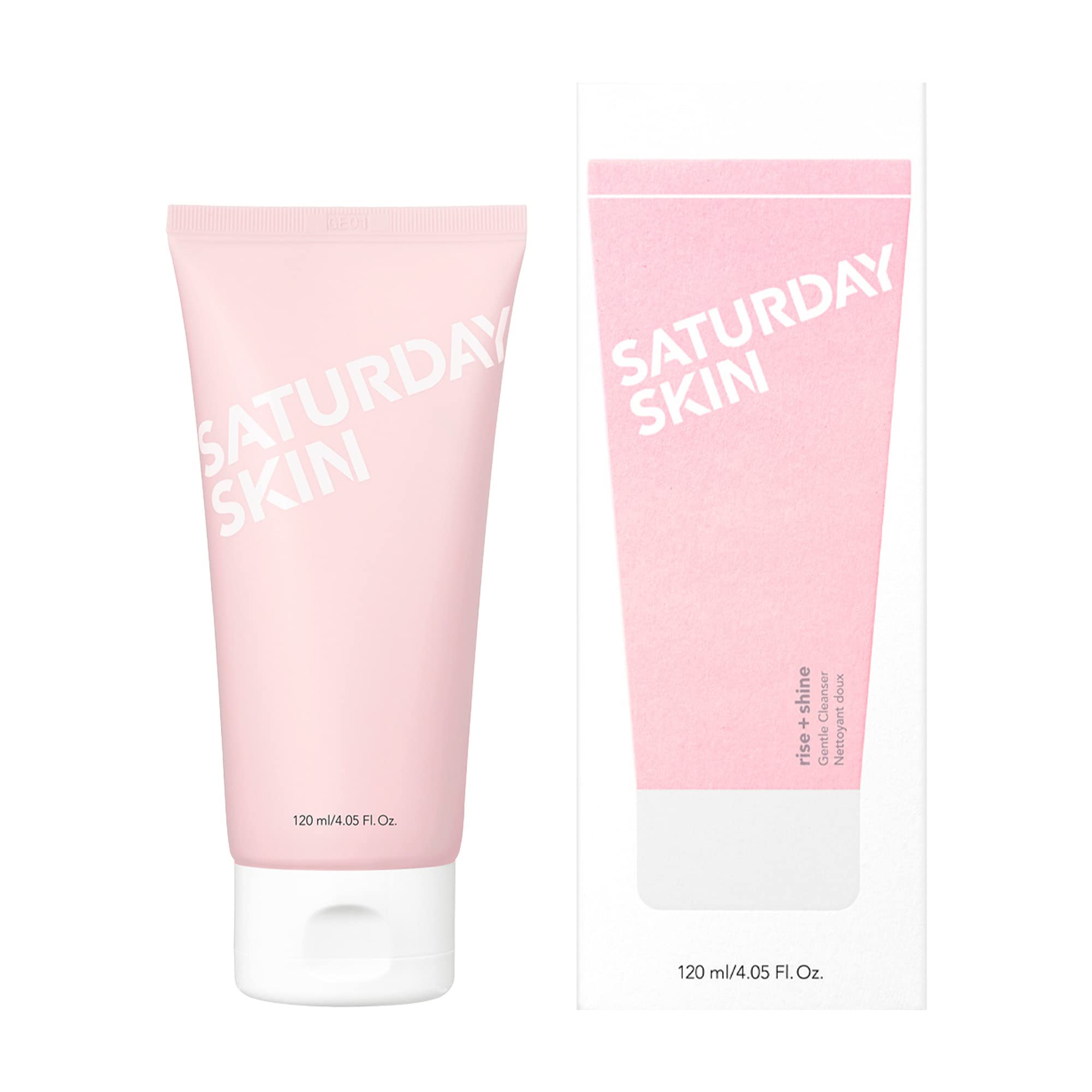 Saturday Skin Hydrating Foam Cleanser - Gentle Makeup Remover for Sensitive Skin | Daily Skincare Routine