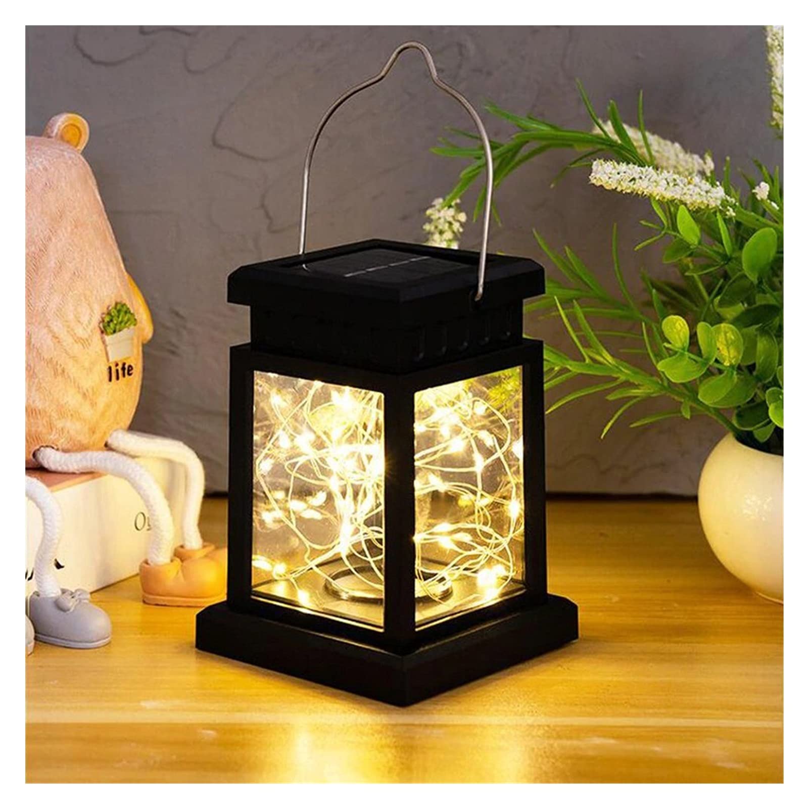Solar Powered LED Outdoor String Lights - 30 Warm White Waterproof Fairy Lights for Garden, Patio, Balcony, Yard, Courtyard, Villa & Terrace Decoration | Perfect for Parties, Weddings & Evening Ambience
