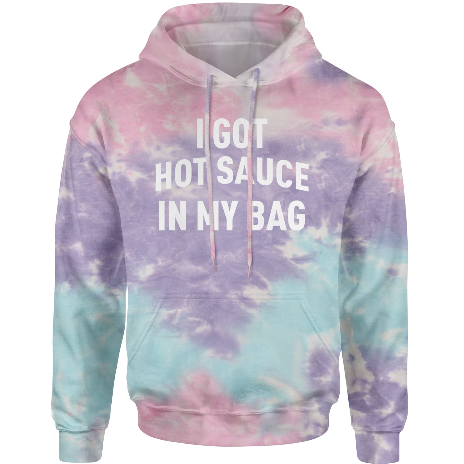 Expression Tees 'I Got Hot Sauce in My Bag Swag' Unisex Adult Hoodie - Trendy Streetwear for Men & Women | Perfect for Casual Outings, Music Festivals & Urban Fashion