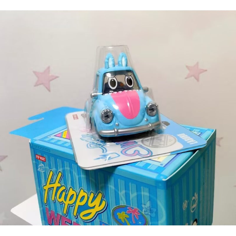 Labubu POPCAR Happy Weekend Series Vinyl Figure - Cute Collectible Toy for Anime Fans, Perfect for Display, Gifts, and Home Decor