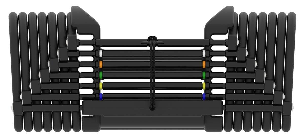 PowerBlock Commercial Pro Series 32 Adjustable Dumbbell Set - Home Gym Strength Training Equipment for Weight Lifting & Fitness Workouts