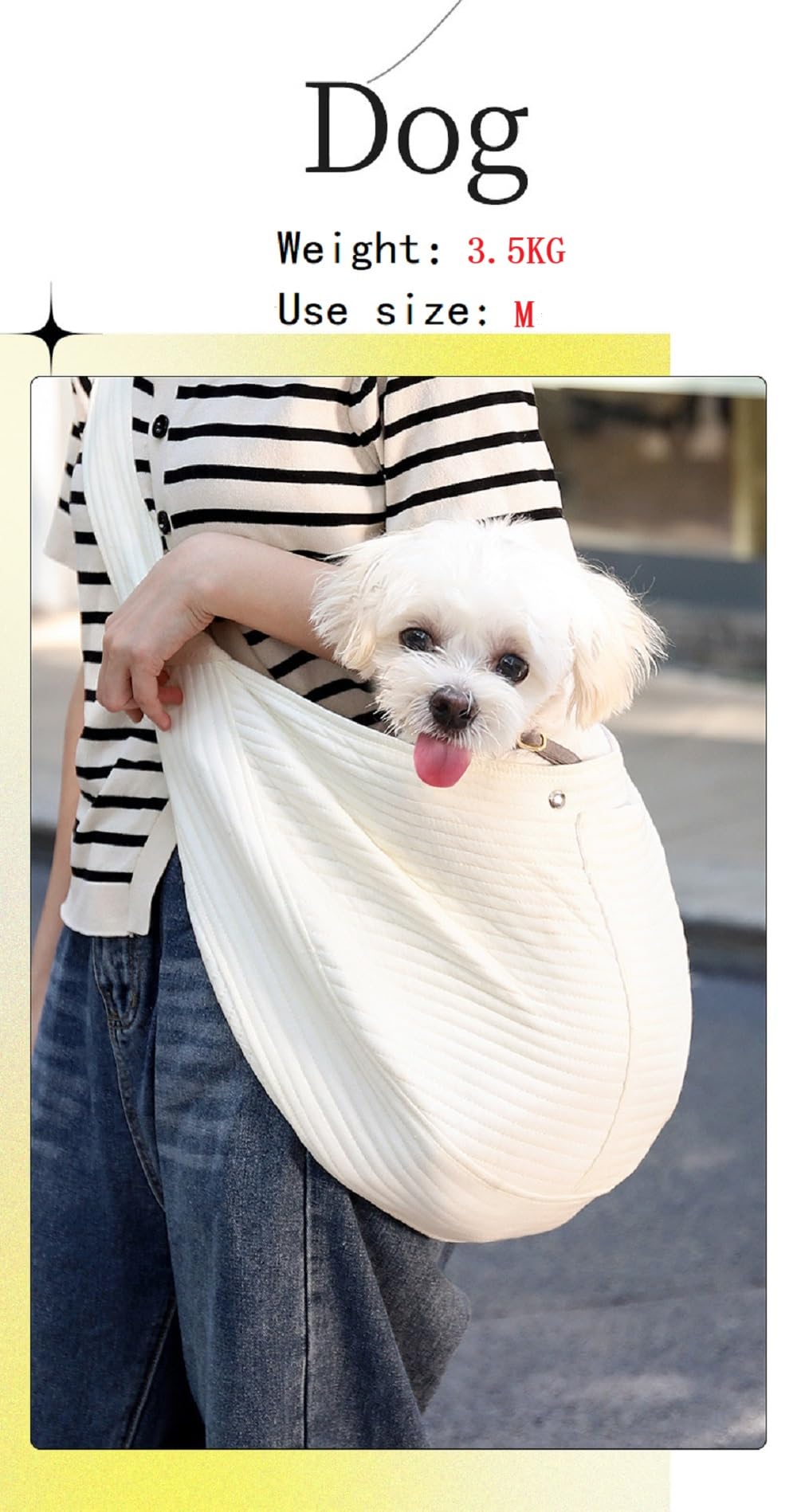 Cat Carrier Bag - Portable Pet Messenger Shoulder Bag for Small Dogs & Cats - Durable Canvas Pet Travel Carrier (Medium Size) - Perfect for Vet Visits, Outdoor Adventures & Daily Walks