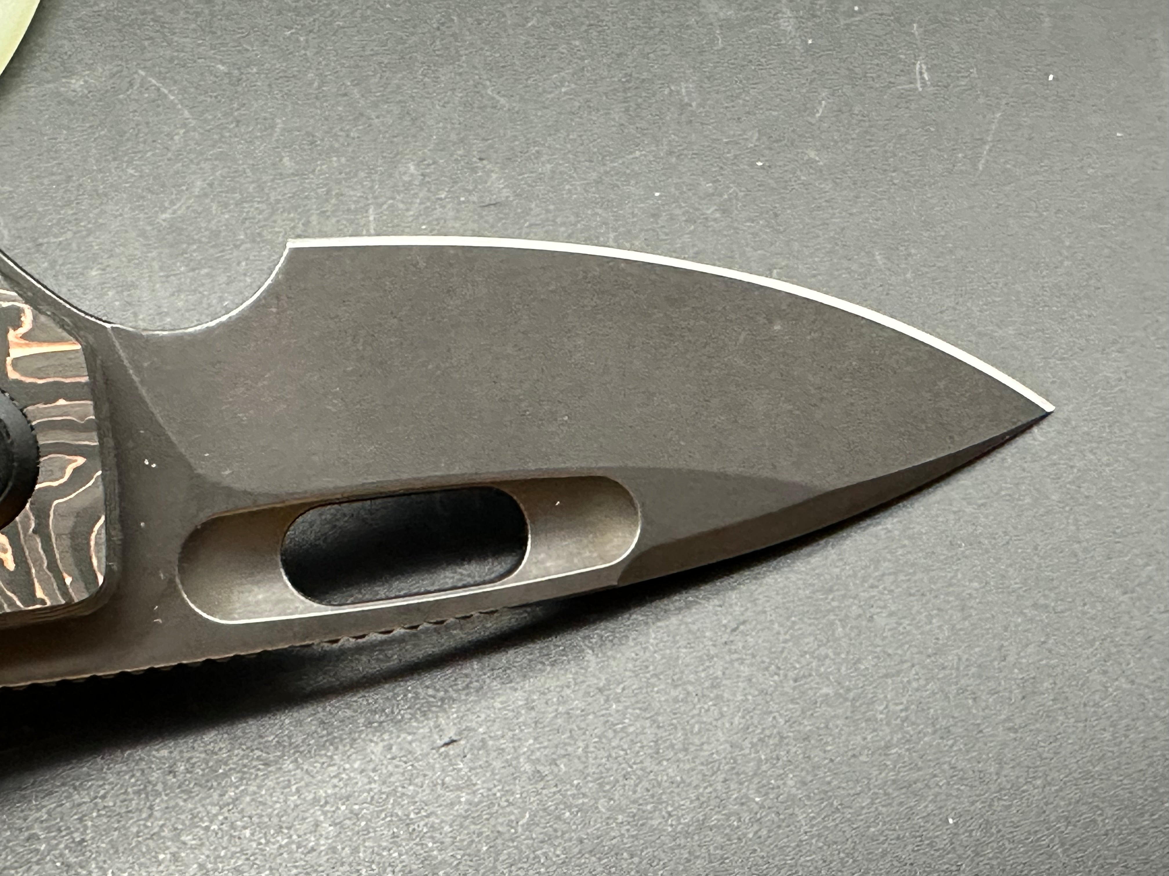 EMPEDC Nymble First Production Run Liner Lock Folding Knife with Custom Scales - Perfect for Everyday Carry, Outdoor Adventures & Collecting
