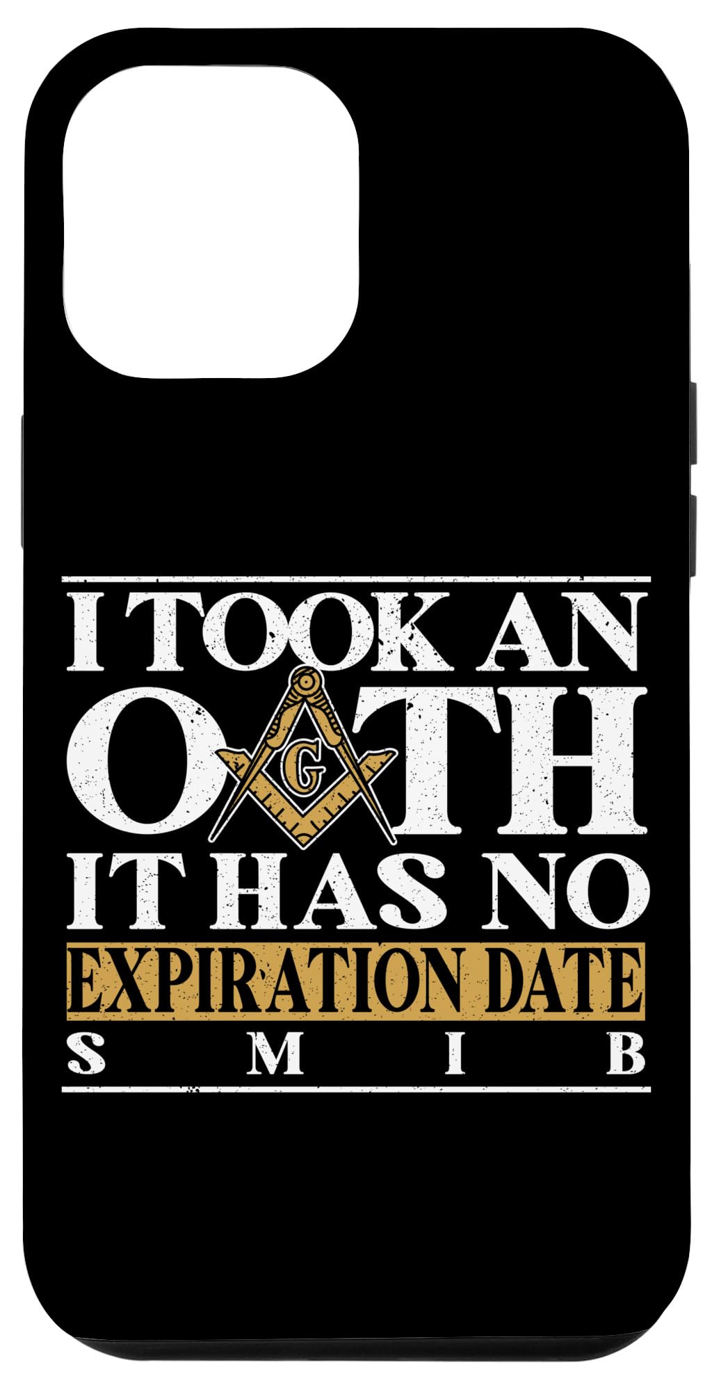 iPhone 12 Pro Max Case - Durable SMIB Freemason Design with Premium Protection | Perfect for Everyday Use, Travel & Masonic Events