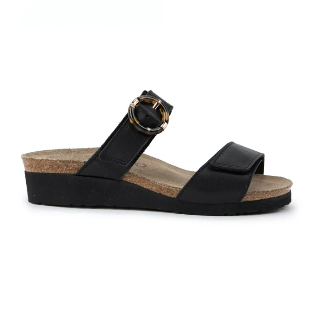 Anabel Wide Slide Sandals for Women - Comfortable Summer Slides with Arch Support - Perfect for Beach, Pool, and Casual Wear