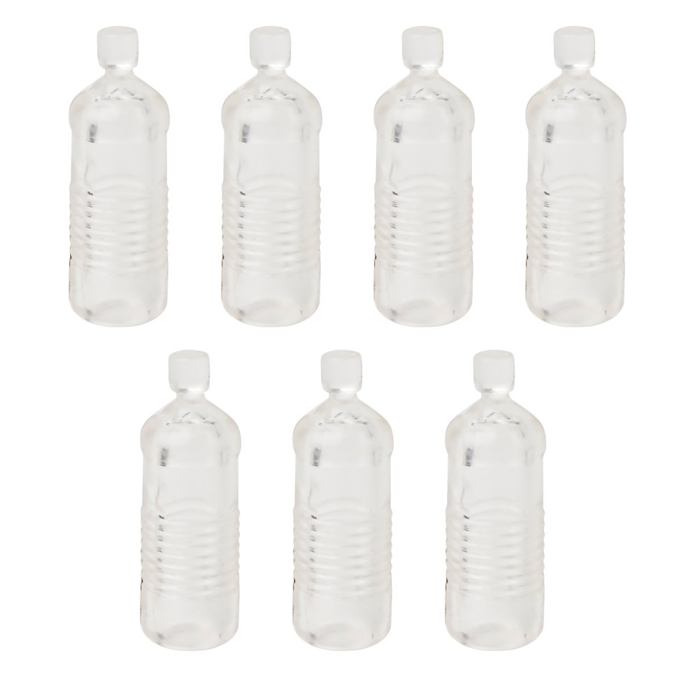 7-Piece Mini Water Bottle Set for Wrestling Action Figures - Perfect for Playtime, Collectibles, and Display Scenes