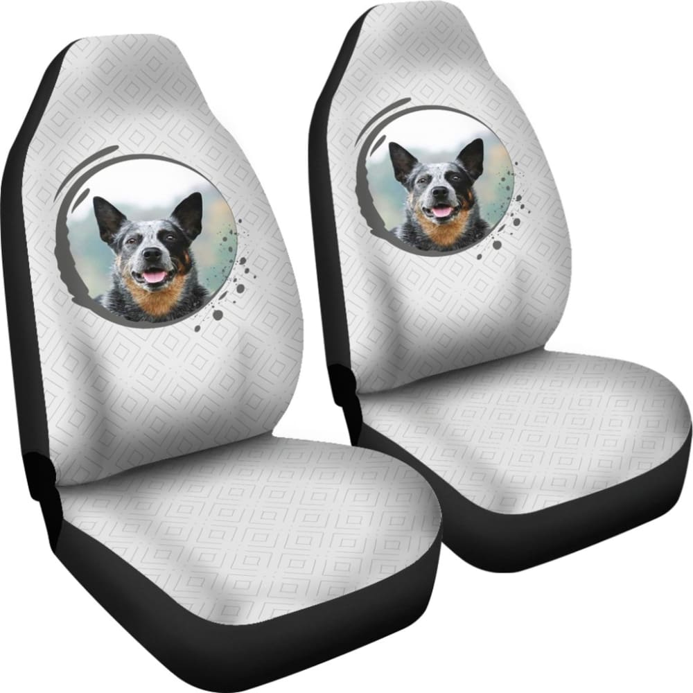 Premium Australian Cattle Dog Car Seat Covers - Durable Pet-Friendly Car Accessories for Dog Lovers - Perfect Gift for Road Trips & Daily Commutes