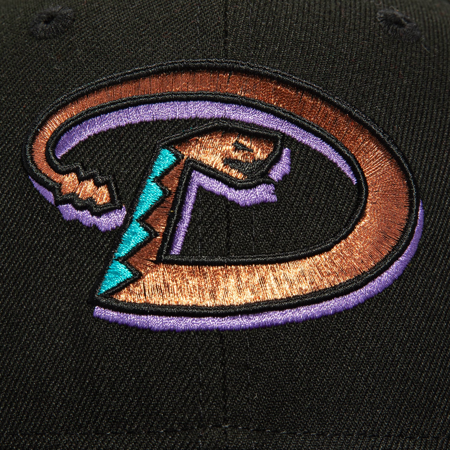 New Era 59Fifty Arizona Diamondbacks MLB Baseball Cap - Black & Purple Adjustable Snapback Hat for Men & Women | Game Day, Streetwear & Sports Fan Fashion