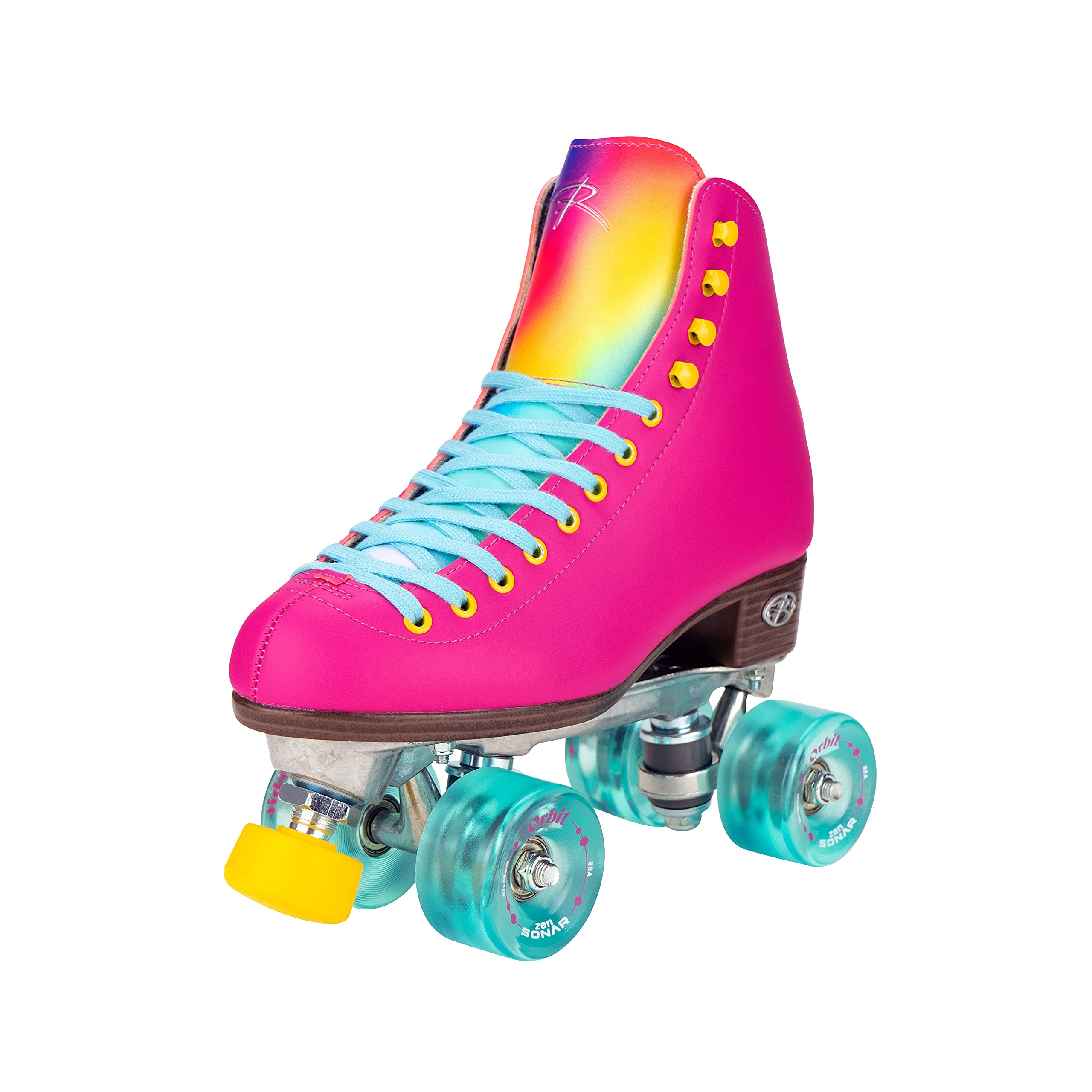 Riedell Orbit Women's Outdoor Quad Roller Skates for Park, Trail & Street Skating - Comfortable & Durable Design
