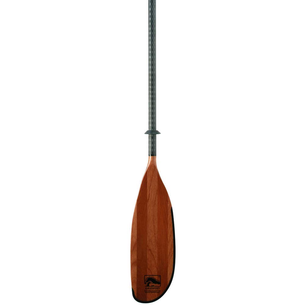Bending Branches Navigator Wood 2-Piece Kayak Paddle - Premium Lightweight Canoe Oar for Touring & Recreational Kayaking - Perfect for Lakes, Rivers & Coastal Waters
