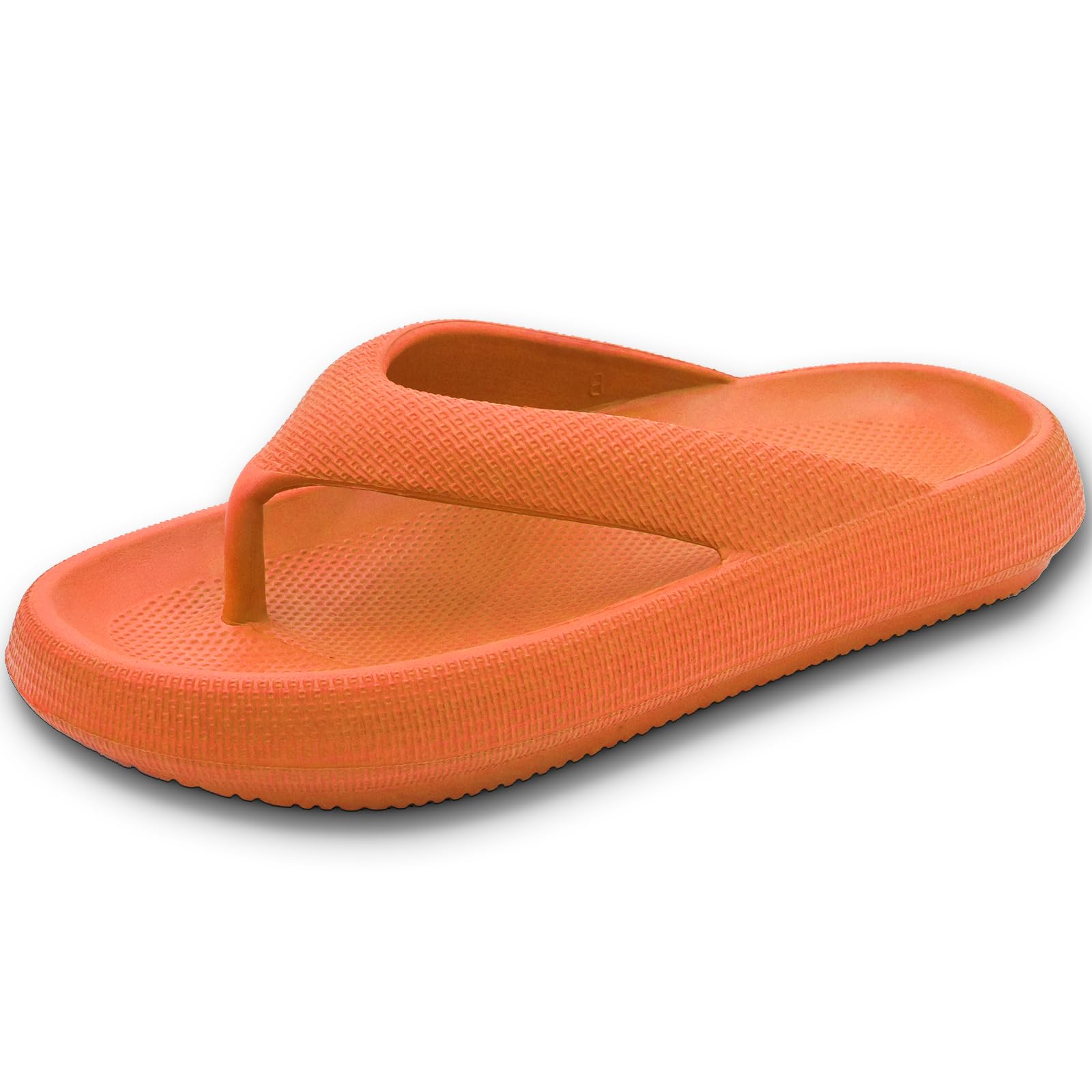 **Women's & Men's Pillow Soft Flip Flops - Cushioned EVA Slides Sandals for Beach, Spa, Bath & Walking - Comfortable Summer Sandals for Outdoor & Indoor Use**