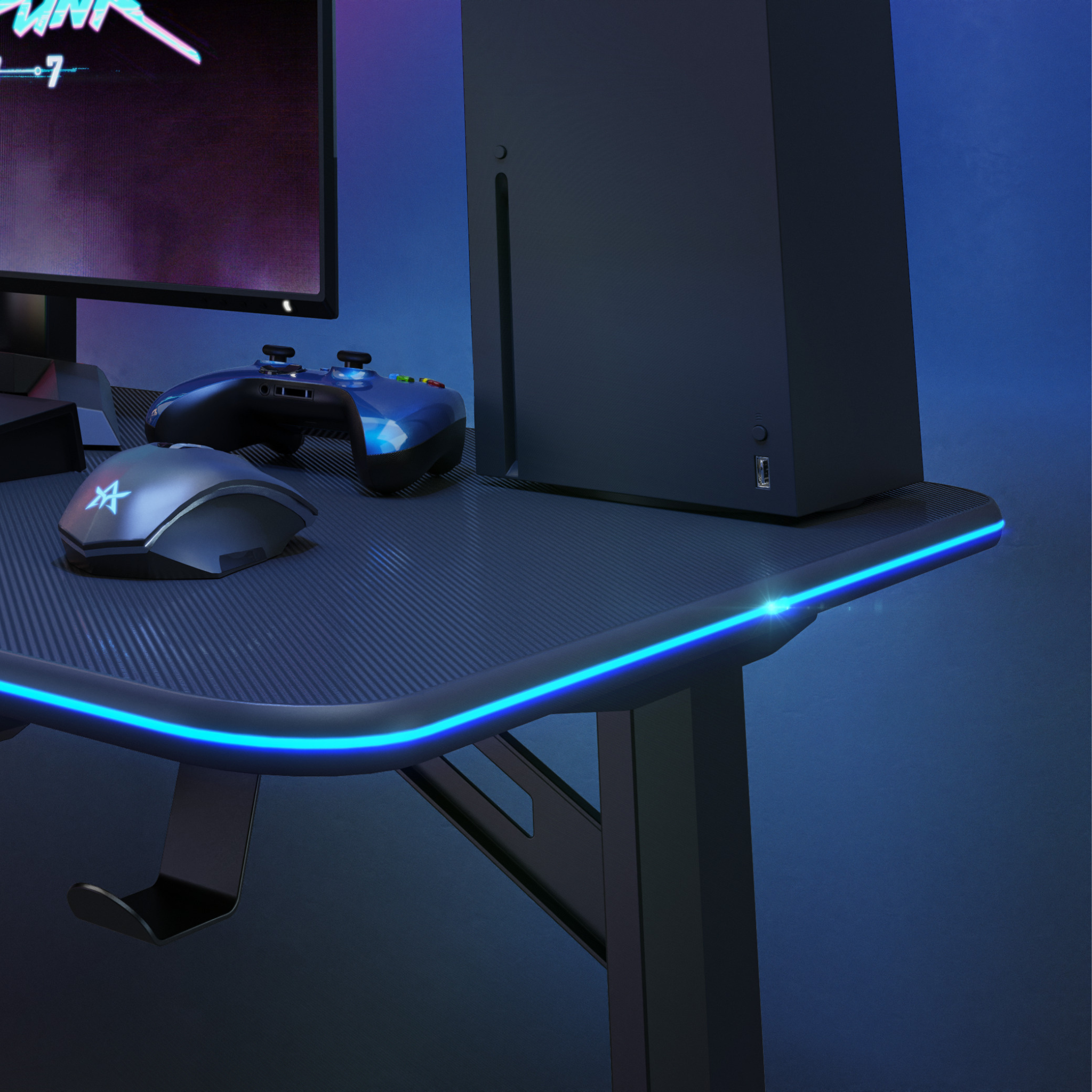 Rift Gaming Desk - 44.5