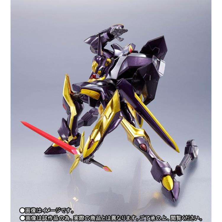 Bandai Metal Robot Spirits Code Geass Lancelot Albion Zero Action Figure - High-Quality Collectible Anime Model for Fans & Display - Perfect for Home Decor, Anime Collections, and Gift Giving