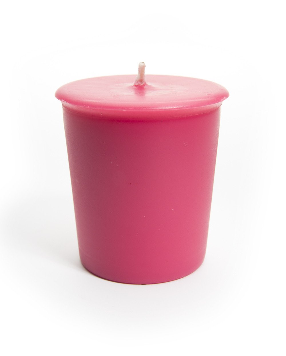 Natural Soy Votive Candles - Sugarplum Cranberry Scented with Essential Oils - 6 Pack Pink Refill Candles for Christmas & Holiday Decor - Perfect for Home, Gifts & Festive Ambiance