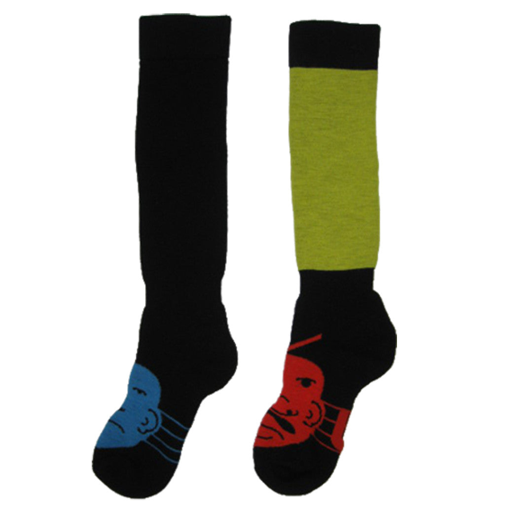 2012 Burton Party Sock Kid N Play - Fun Kids Snowboard Socks for Winter Sports & Cold Weather Activities - Perfect for Snowboarding, Skiing, and Outdoor Adventures