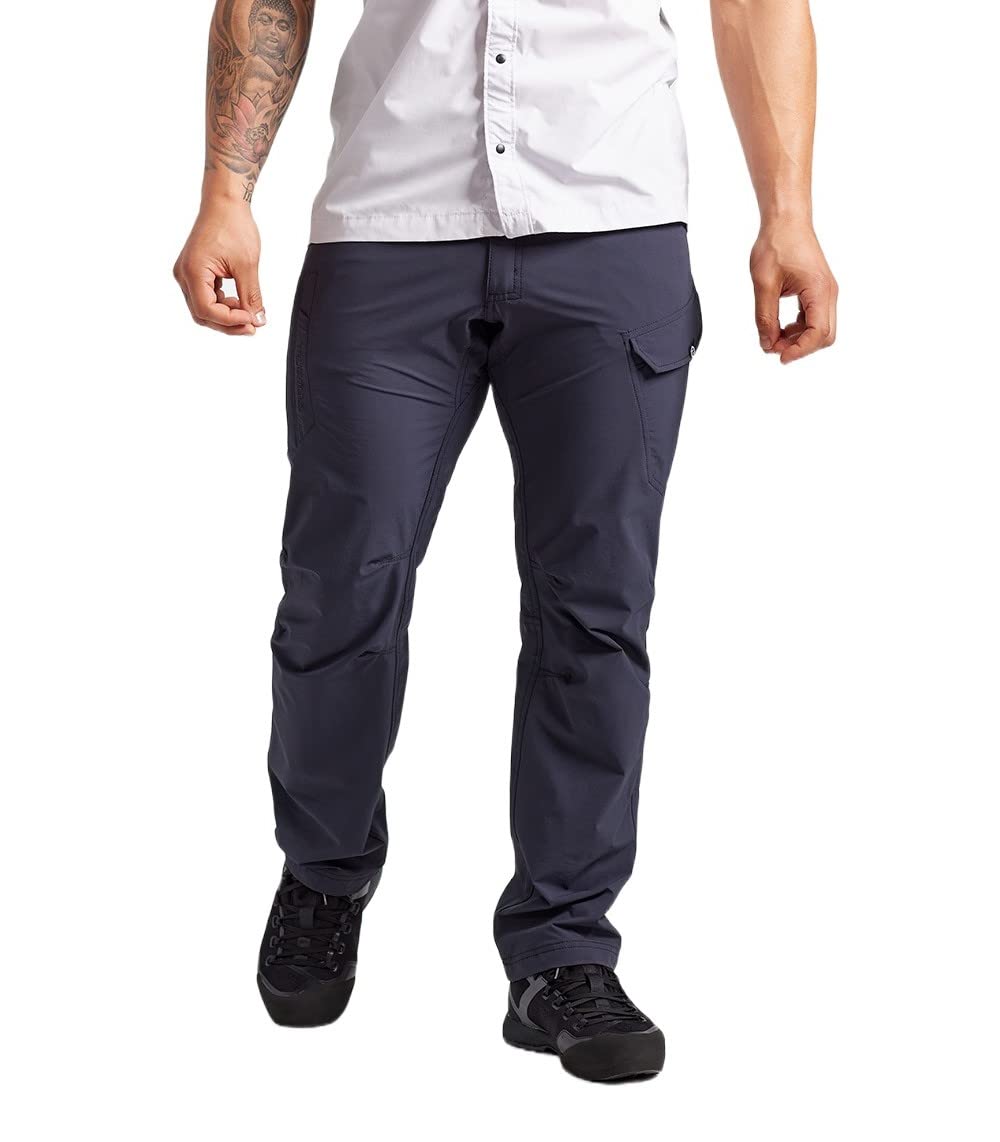 TRUEWERK Men's Work Pants - T1 WerkPants Relaxed Fit, Lightweight Moisture-Wicking Tactical Cargo Pants with 4-Way Stretch for Construction, Hiking & Outdoor Activities
