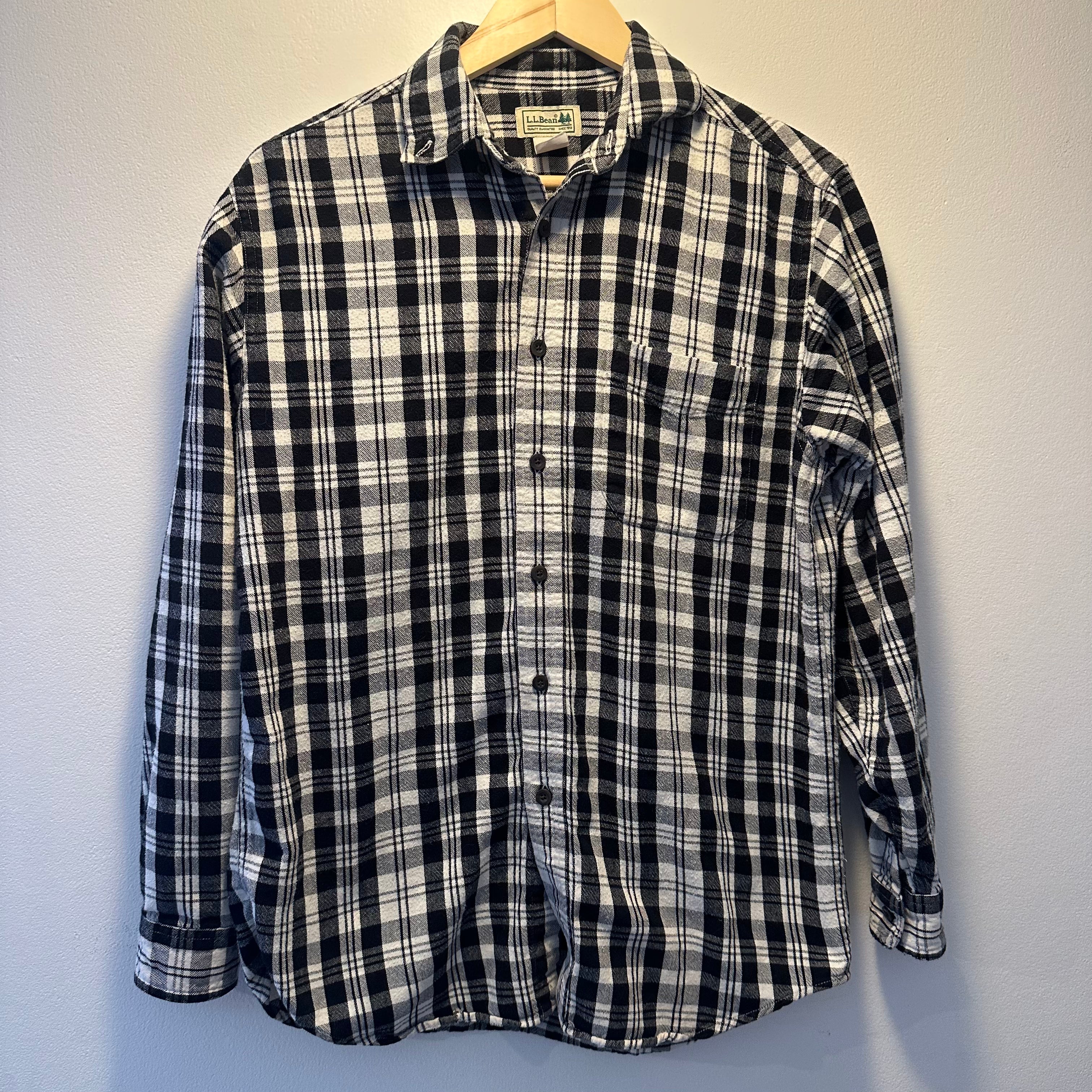 Black and White Plaid Shirt for Men & Women - Stylish Casual Button Down Top for Everyday Wear | Perfect for Office, Outings, and Date Nights
