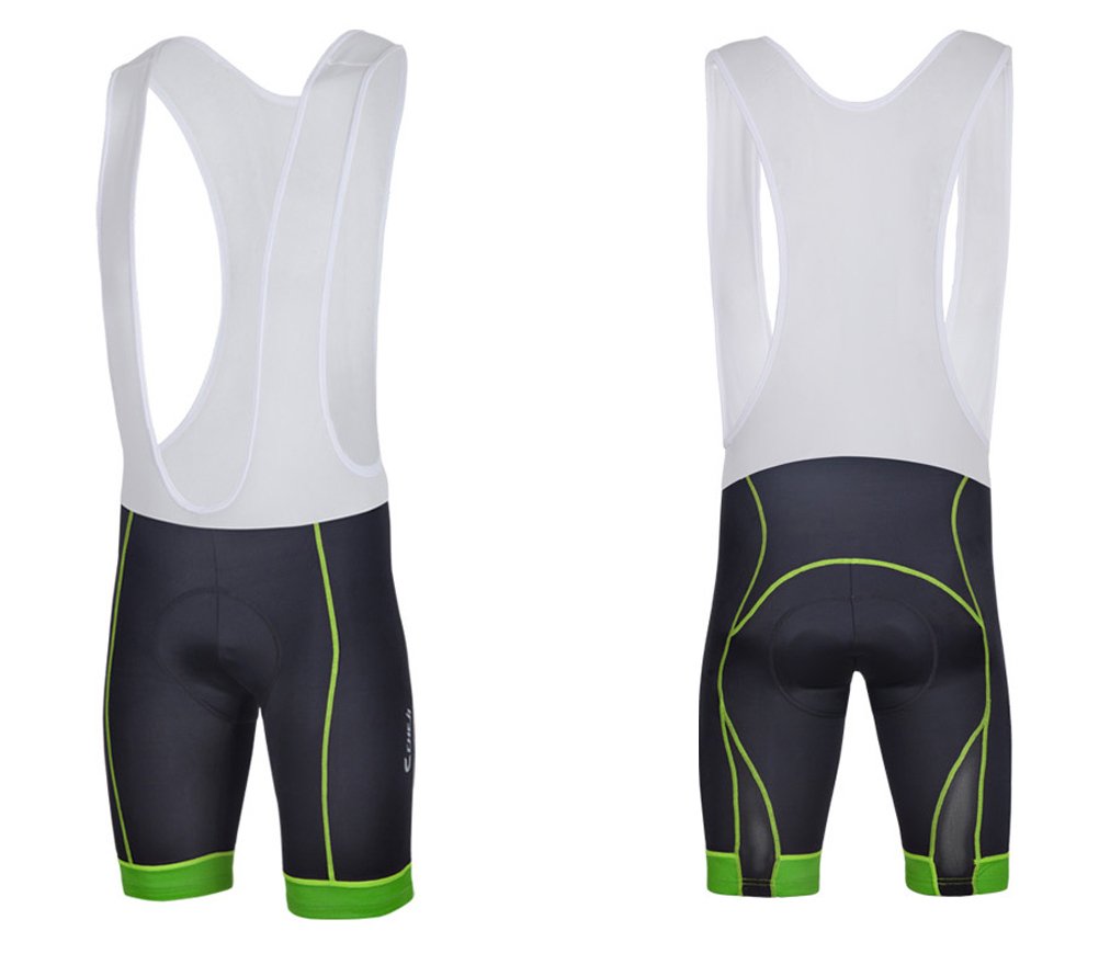 **Sponeed Men's Cycling Jersey & Bib Shorts Set - Breathable, Moisture-Wicking Bike Outfit for Road & Mountain Biking**
