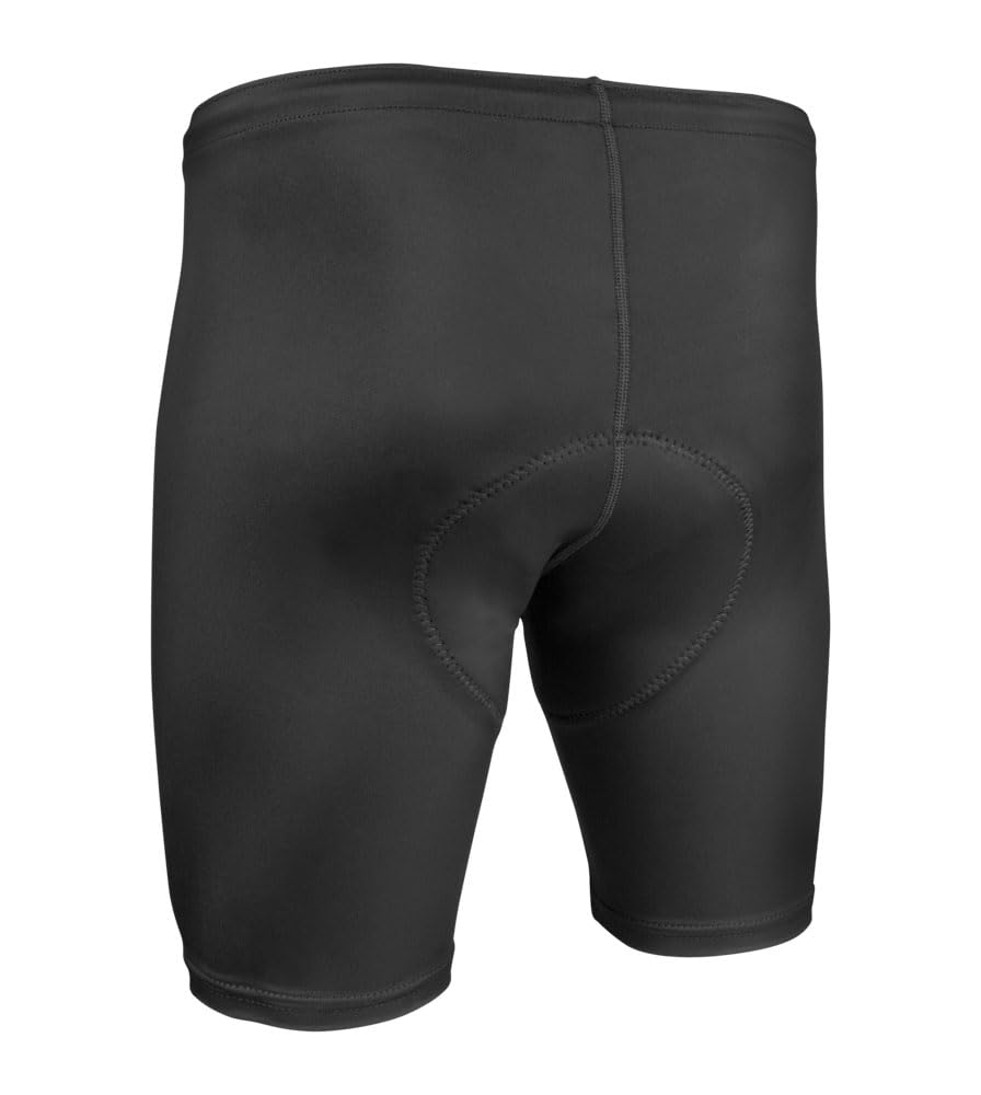 **Men's USA Classic Padded Triathlon Shorts – Thin Quick-Dry Comfort for Cycling & Running – Made in USA – Ideal for Triathlons, Training & Outdoor Sports**