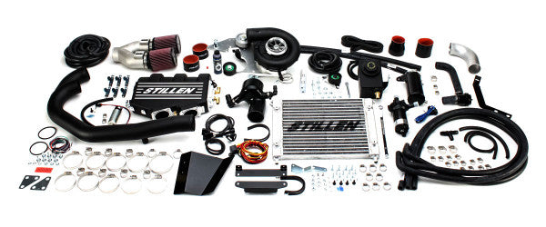 2007-2009 Nissan 350Z Z33 Supercharger Kit - High Performance Tuned System (Black) 407750B - Boost Engine Power for Racing & Street Performance