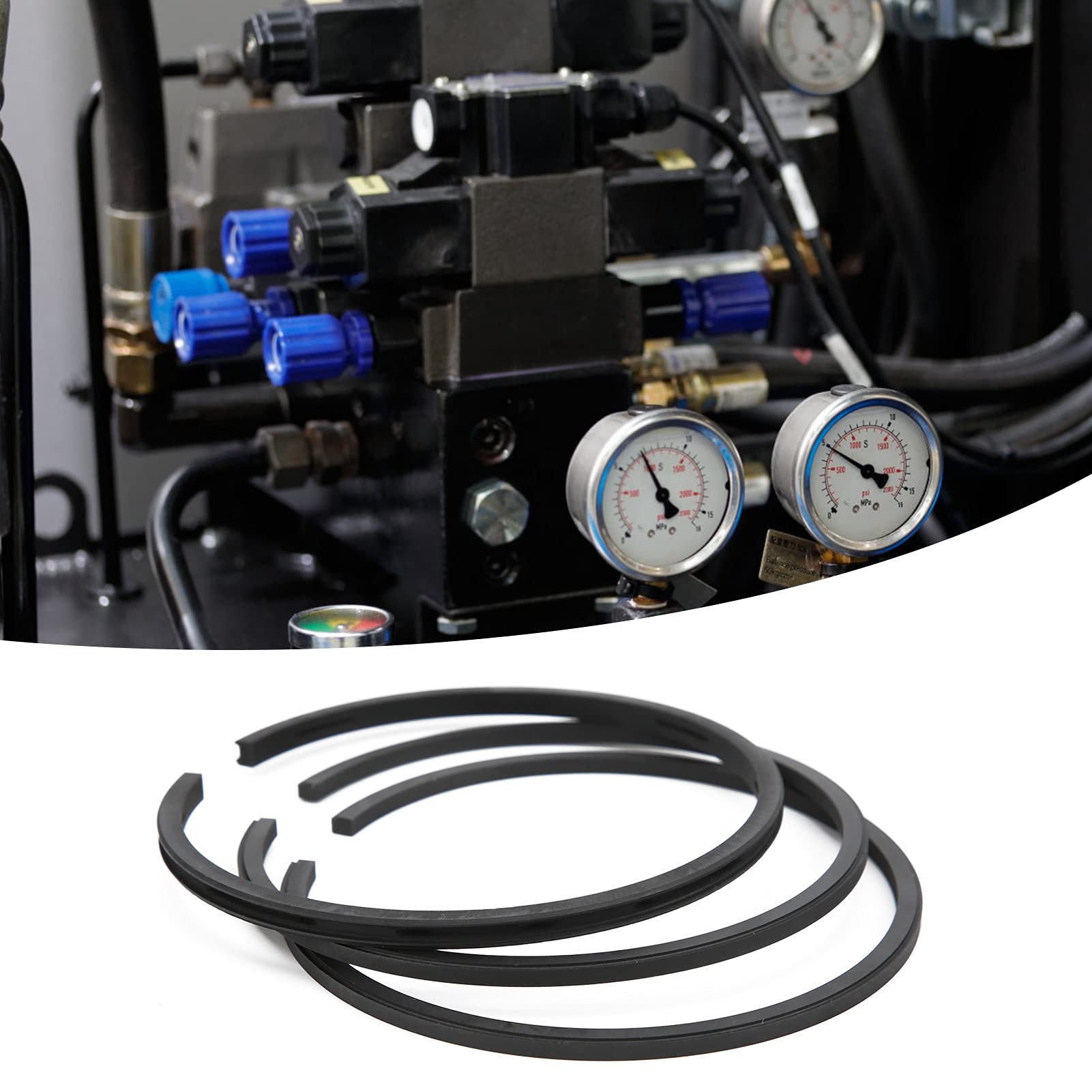 High-Quality Piston Ring for Air Compressor - Easy to Disassemble, Durable Design for Maintenance Workers & Factory Use | Air Pump Accessories Replacement Part | Ideal for Industrial Repairs & DIY Projects