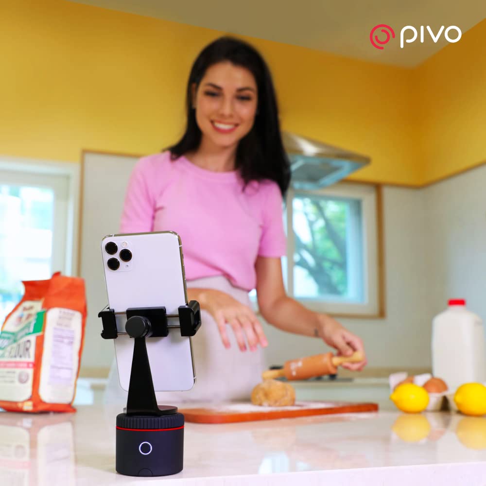 Pivo Smart Mount - 360° Adjustable Aluminum Smartphone Holder Stand with Universal Clamp & 1/4