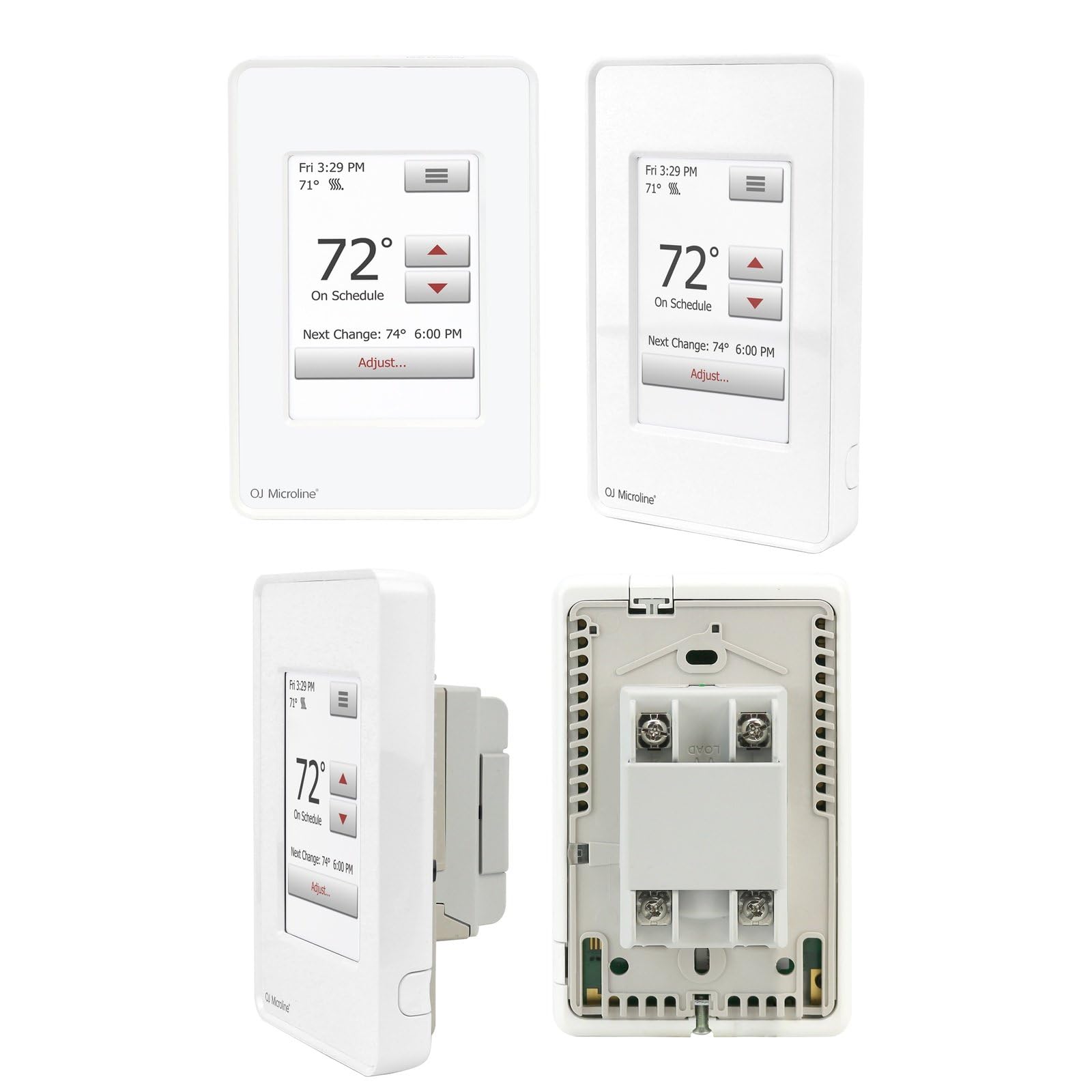 WarmlyYours 10 sqft 120V Electric Radiant Floor Heating System Kit with Smart Touchscreen Thermostat, Floor Sensor & Tester - Perfect for Bathroom, Kitchen & Basement Floor Warming
