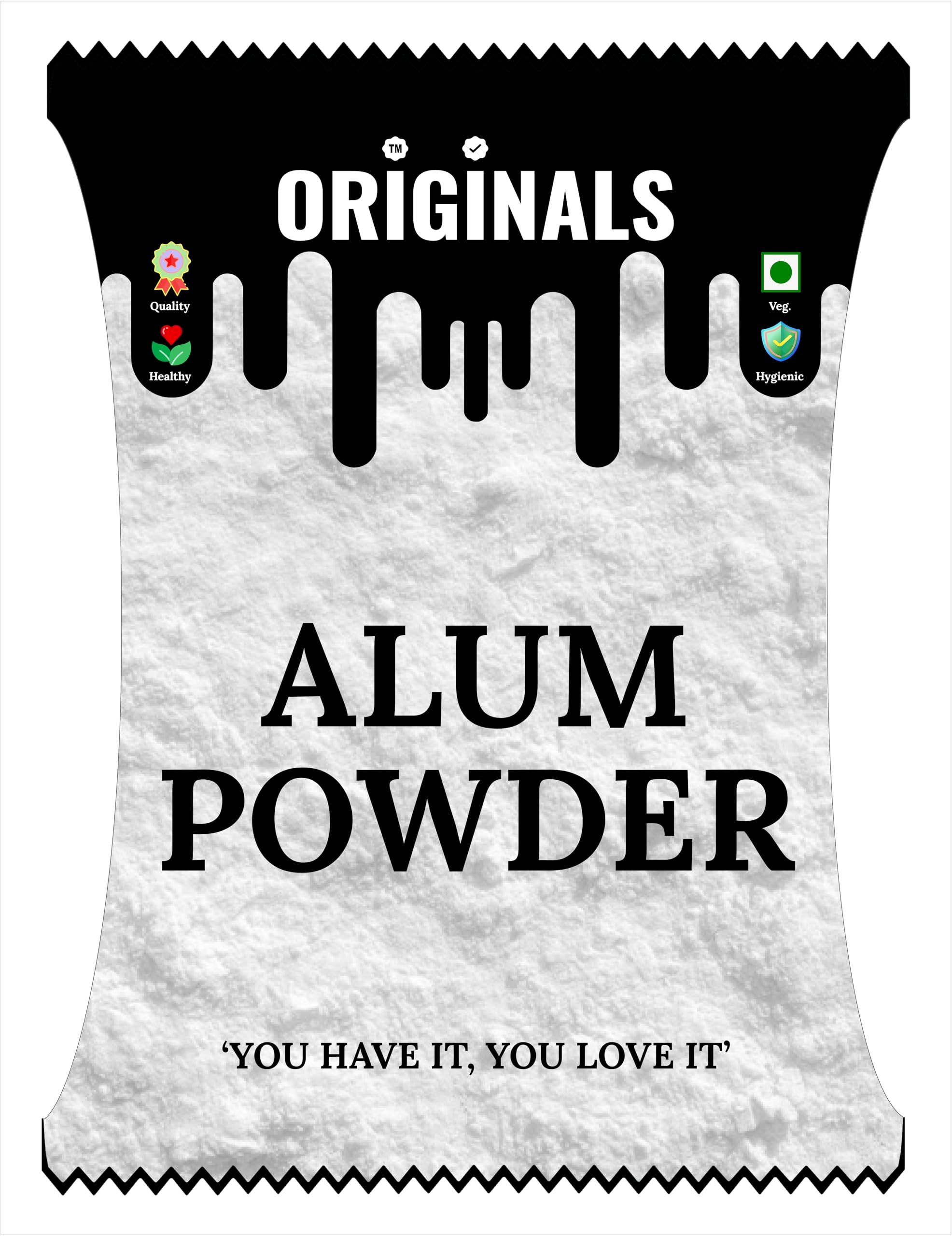 Natural Alum Powder (Fitkari/Phitkari) 250g - White, Non-Ferric for Face, Skin, Shaving & Teeth Care | All Skin Types | Perfect for Cosmetics, After-Shave & Oral Hygiene