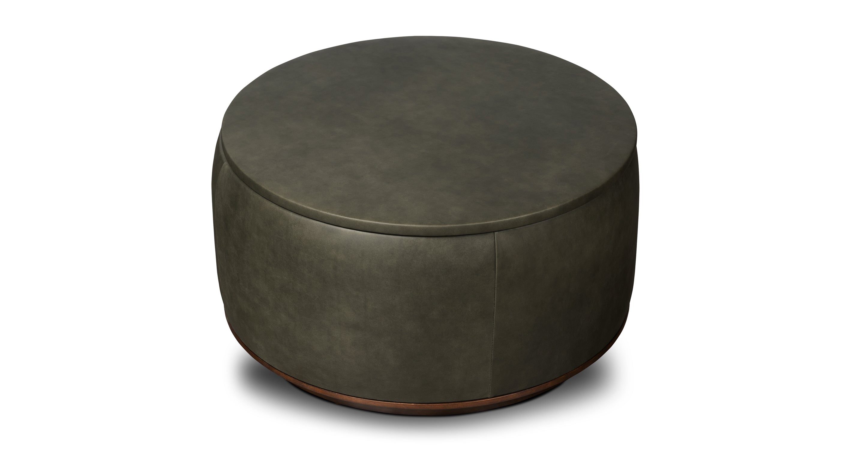 Herve Storage Ottoman - Foldable Footrest Stool with Hidden Storage Compartment, Perfect for Living Room, Bedroom & Nursery - Multi-Functional Furniture for Extra Seating & Organization