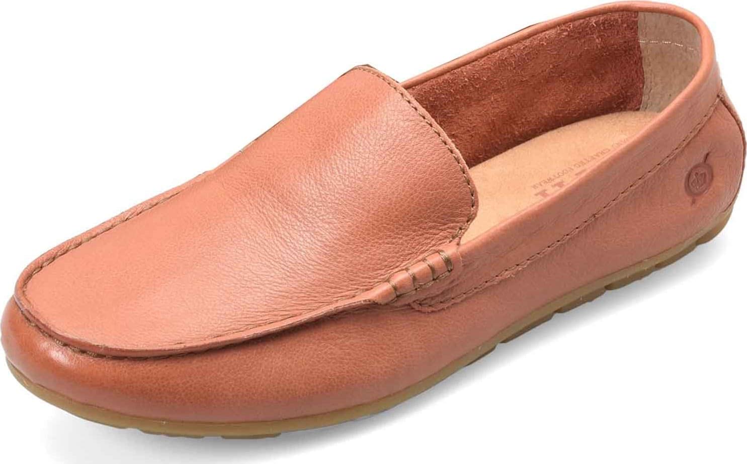 BORN Men's Allan Loafer - Classic Comfortable Slip-On Dress Shoes for Business, Office & Casual Wear | Premium Leather Loafers for Men