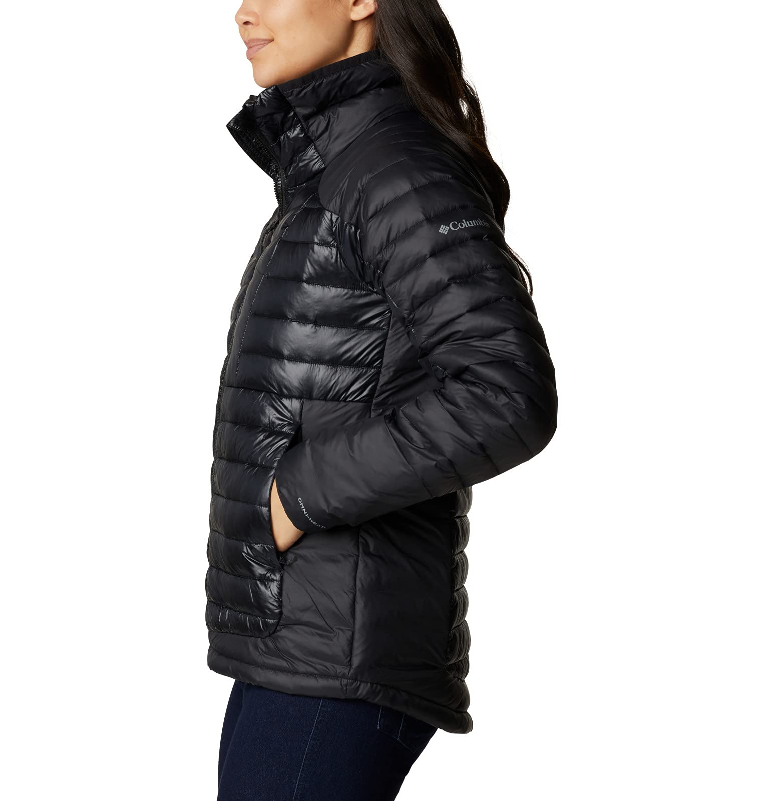 Columbia Women's Labyrinth Loop Waterproof Hiking Jacket - Lightweight Windproof Raincoat for Outdoor Adventures (Bright Color) - Perfect for Hiking, Camping & Travel